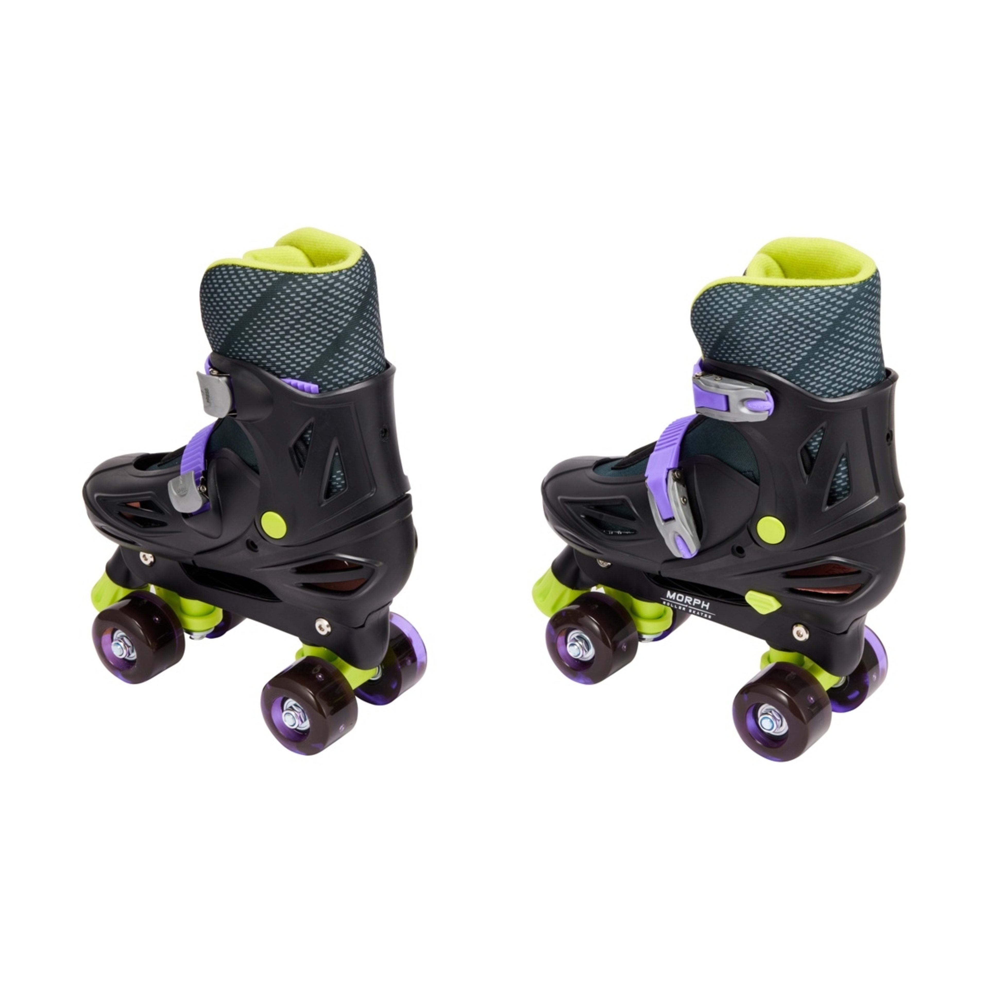 5 Inline and Roller Combo Skates - Black, Size 3 to 6, 5 of 9