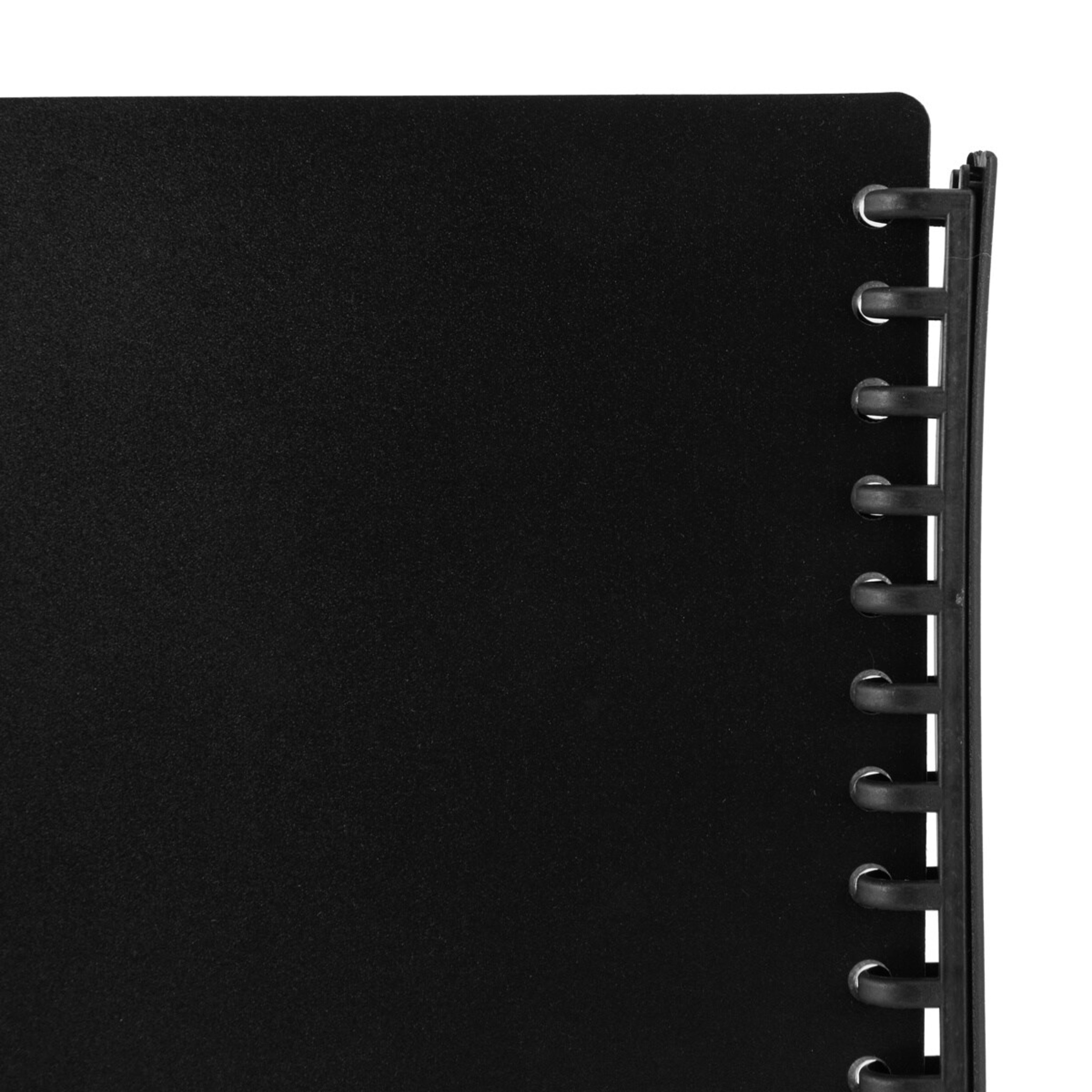 7 A4 Insert Display Folder - Black, 7 of 7
