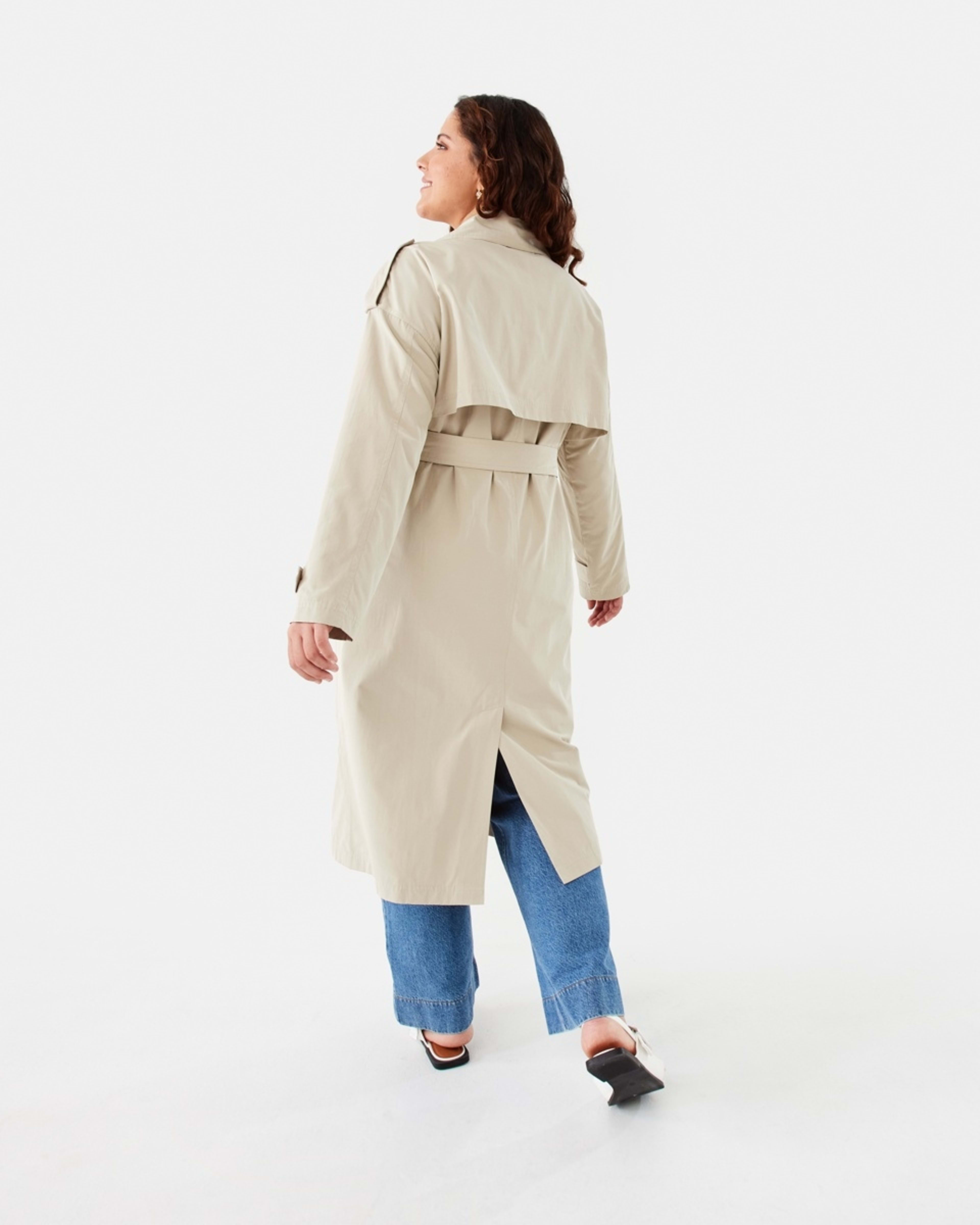 3 Longline Trench Nat Beige, 3 of 10