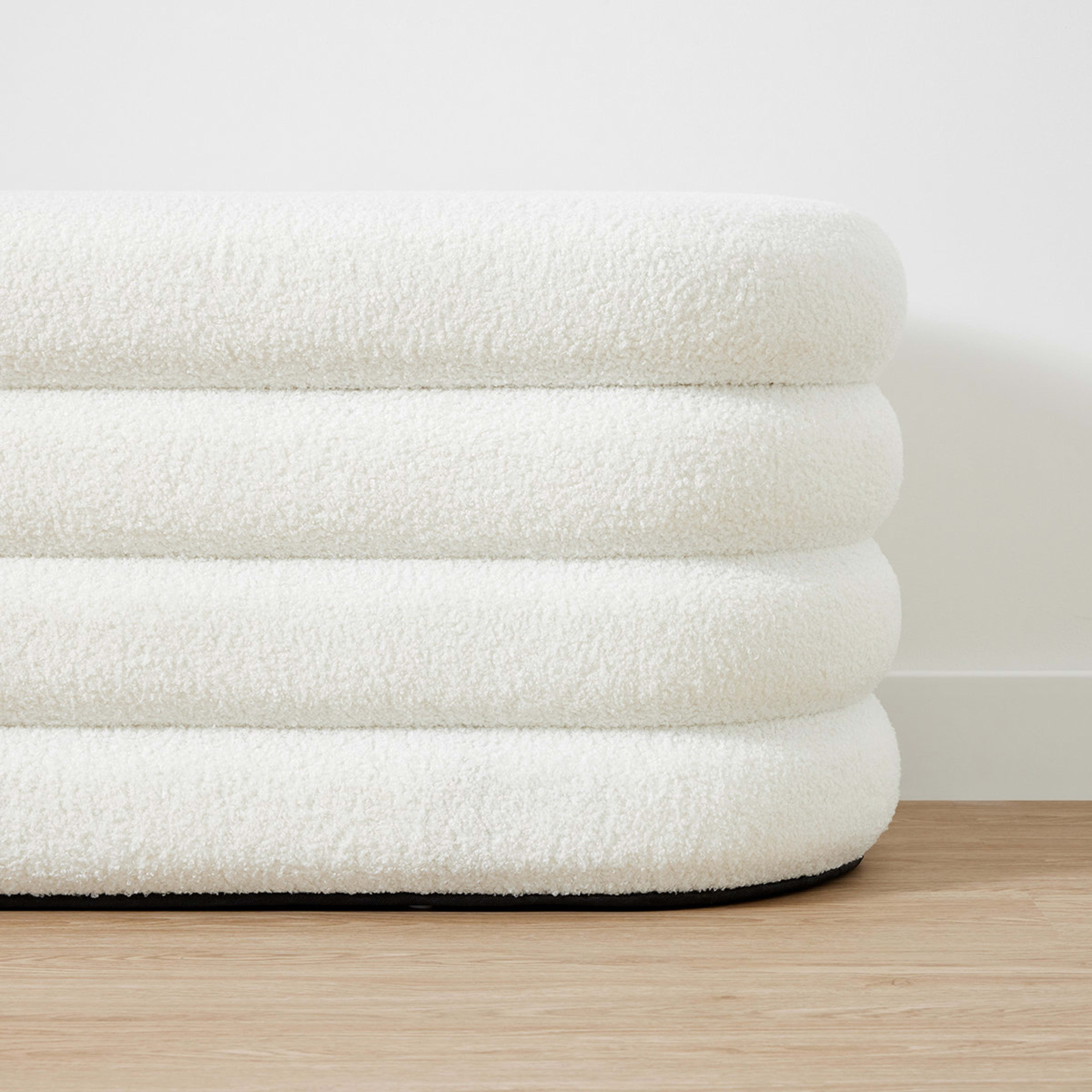 9 Boucle Storage Bench, 9 of 10