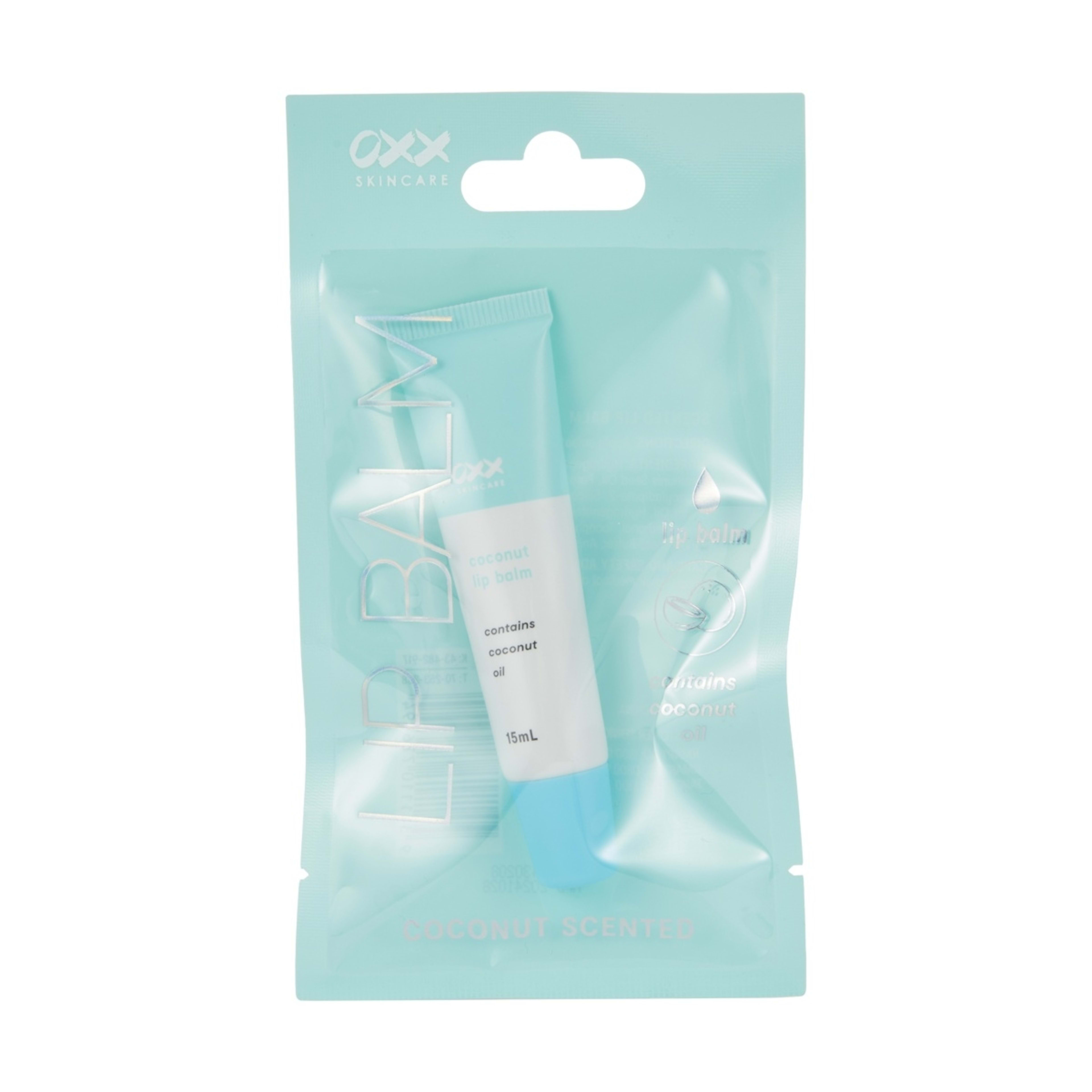 1 OXX Skincare Lip Balm 15ml - Coconut Scented