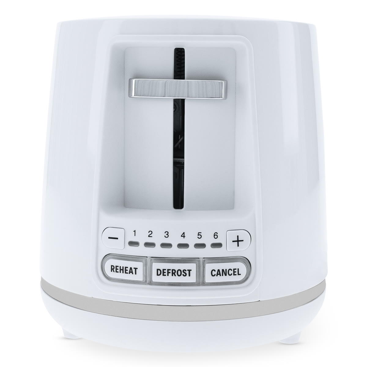 4 Slice Long Slot Toaster White Kmart