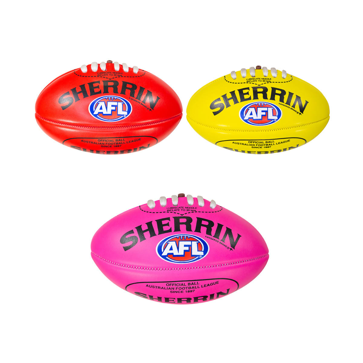 AFL Sherrin Mini Football Assorted Kmart