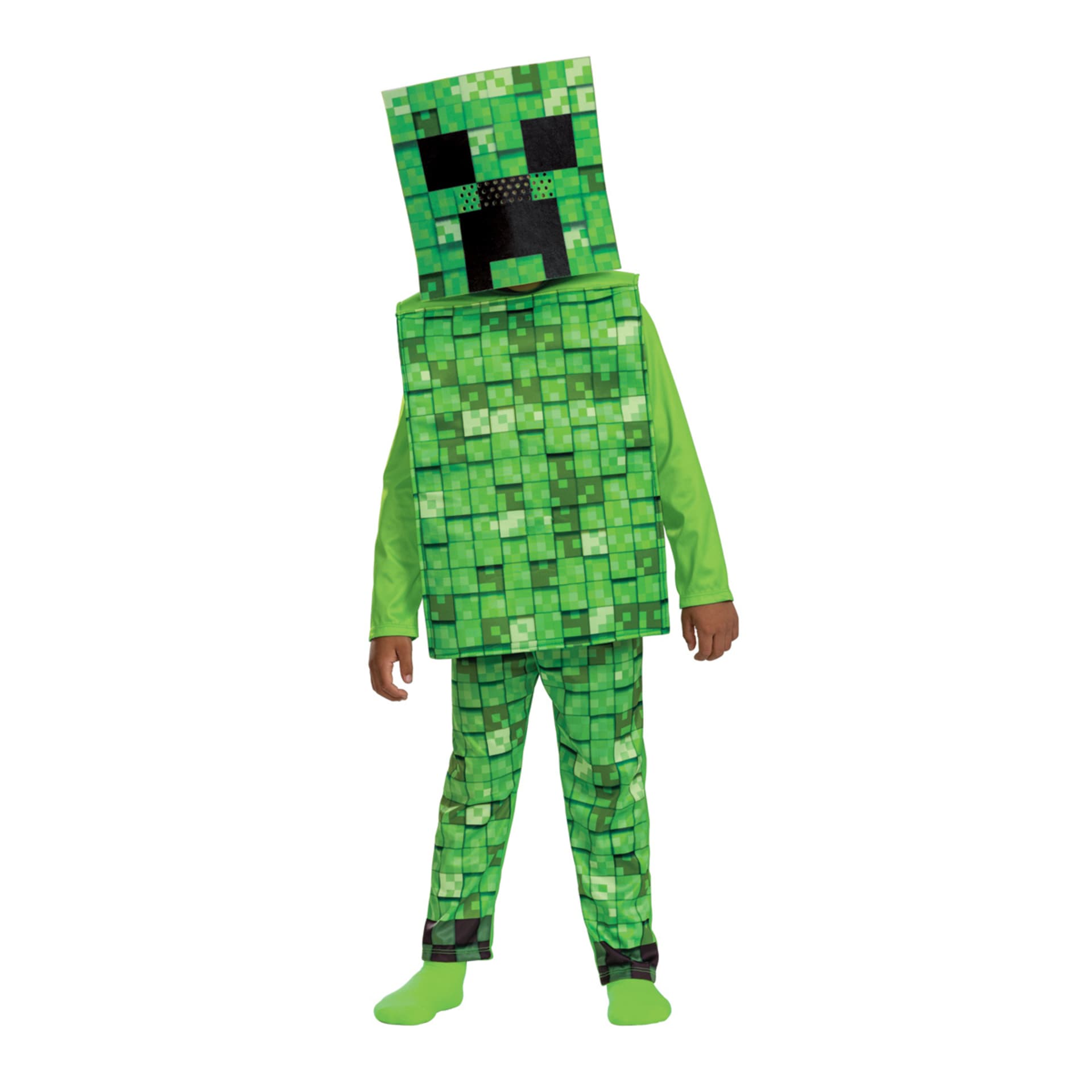 Minecraft Creeper Costume - Ages 4-6 - Kmart