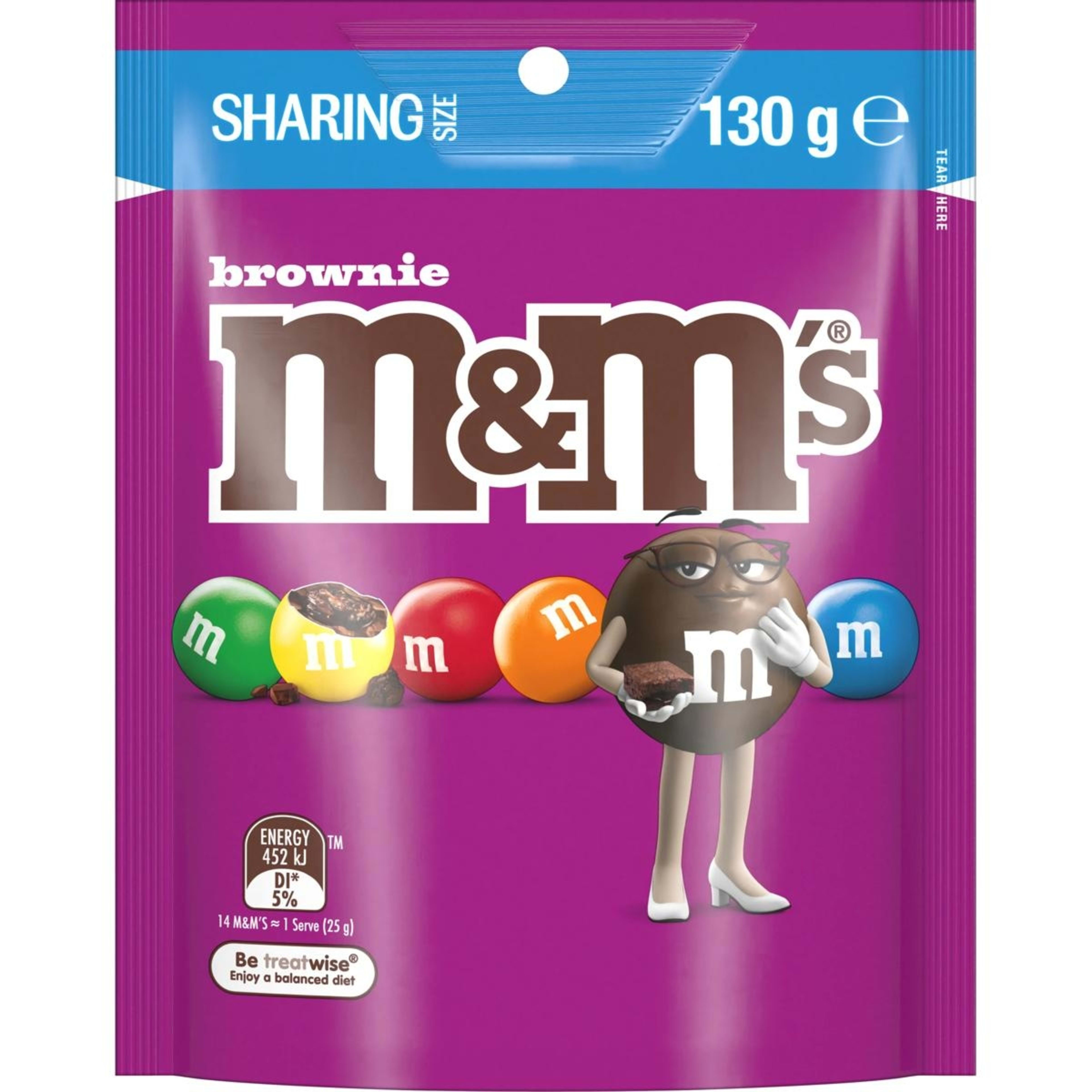 1 M&M's Brownie 130g, 1 of 3