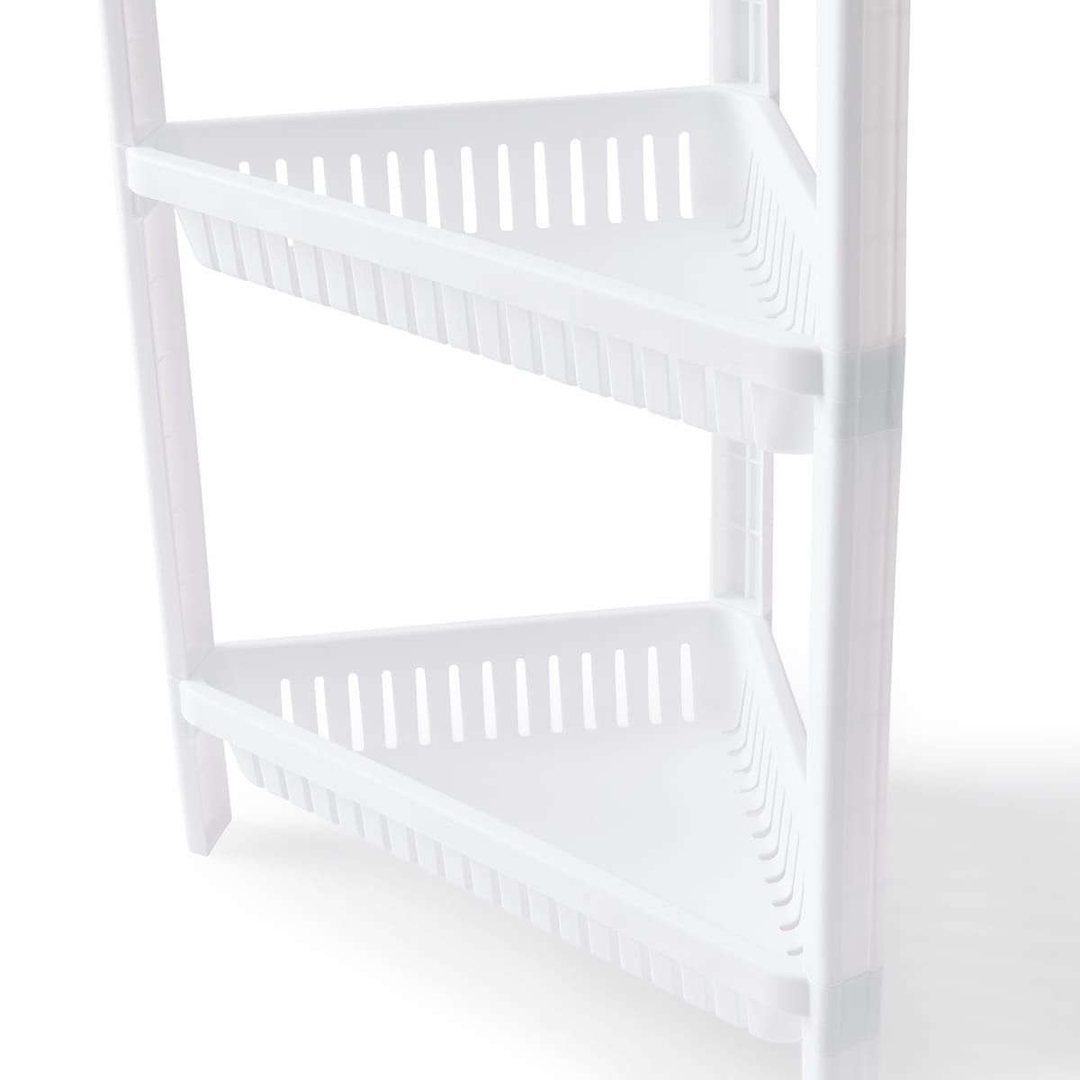 3 Tier Plastic Corner Shelf Kmart NZ