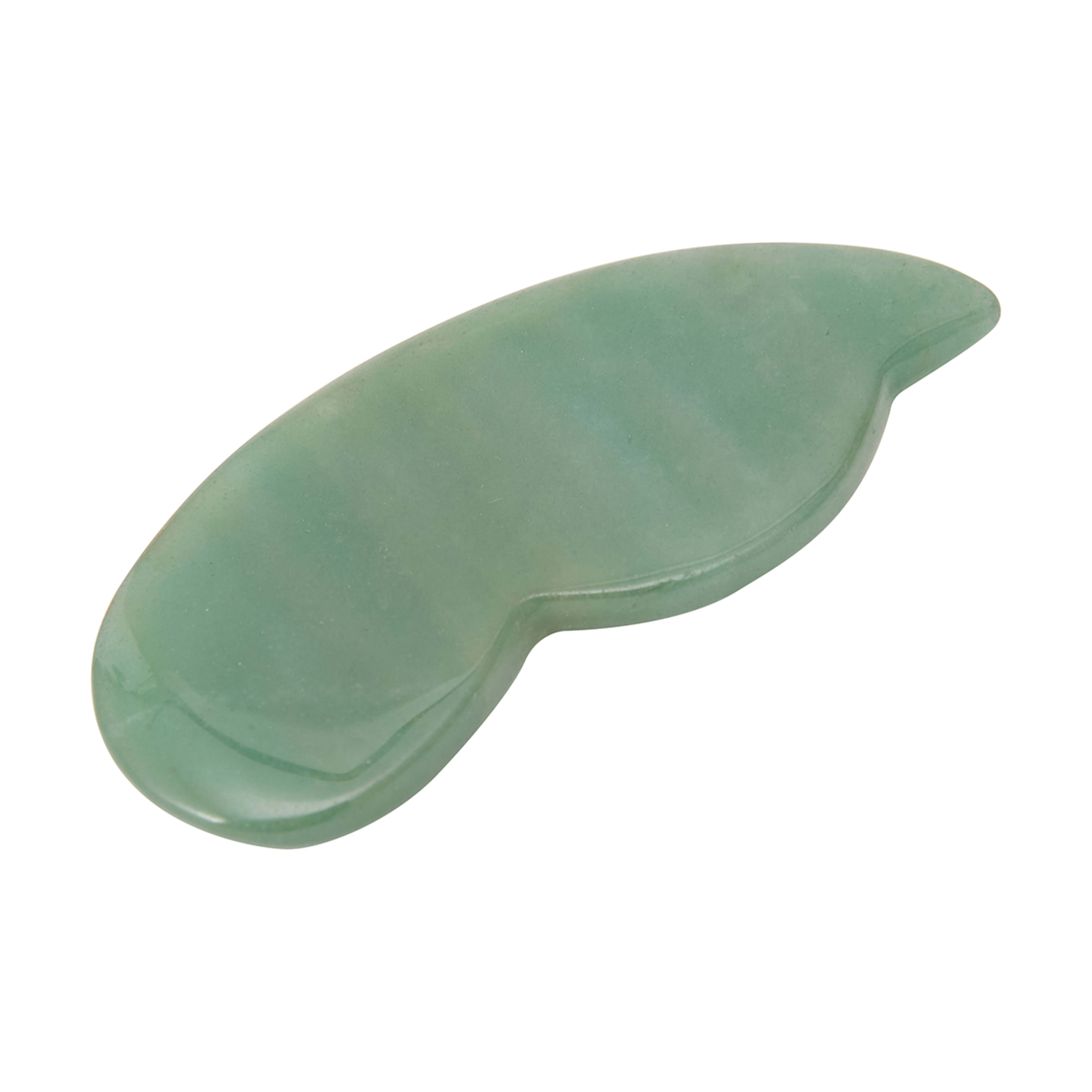 3 Gua Sha Face Massager Tool - Jade, 3 of 5