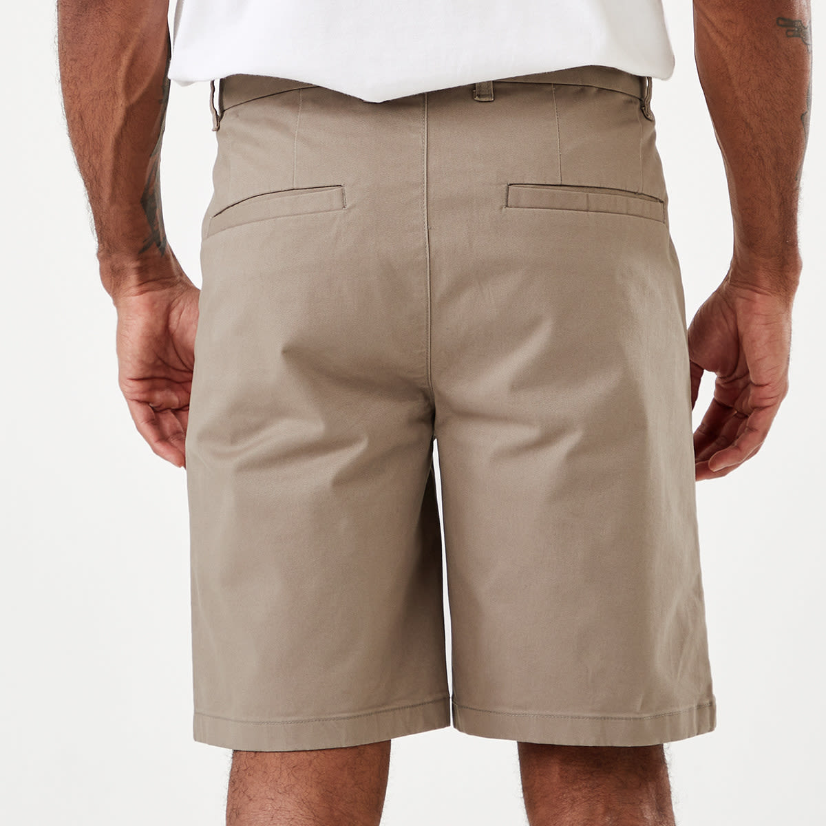 Slim Stretch Chino Shorts Kmart