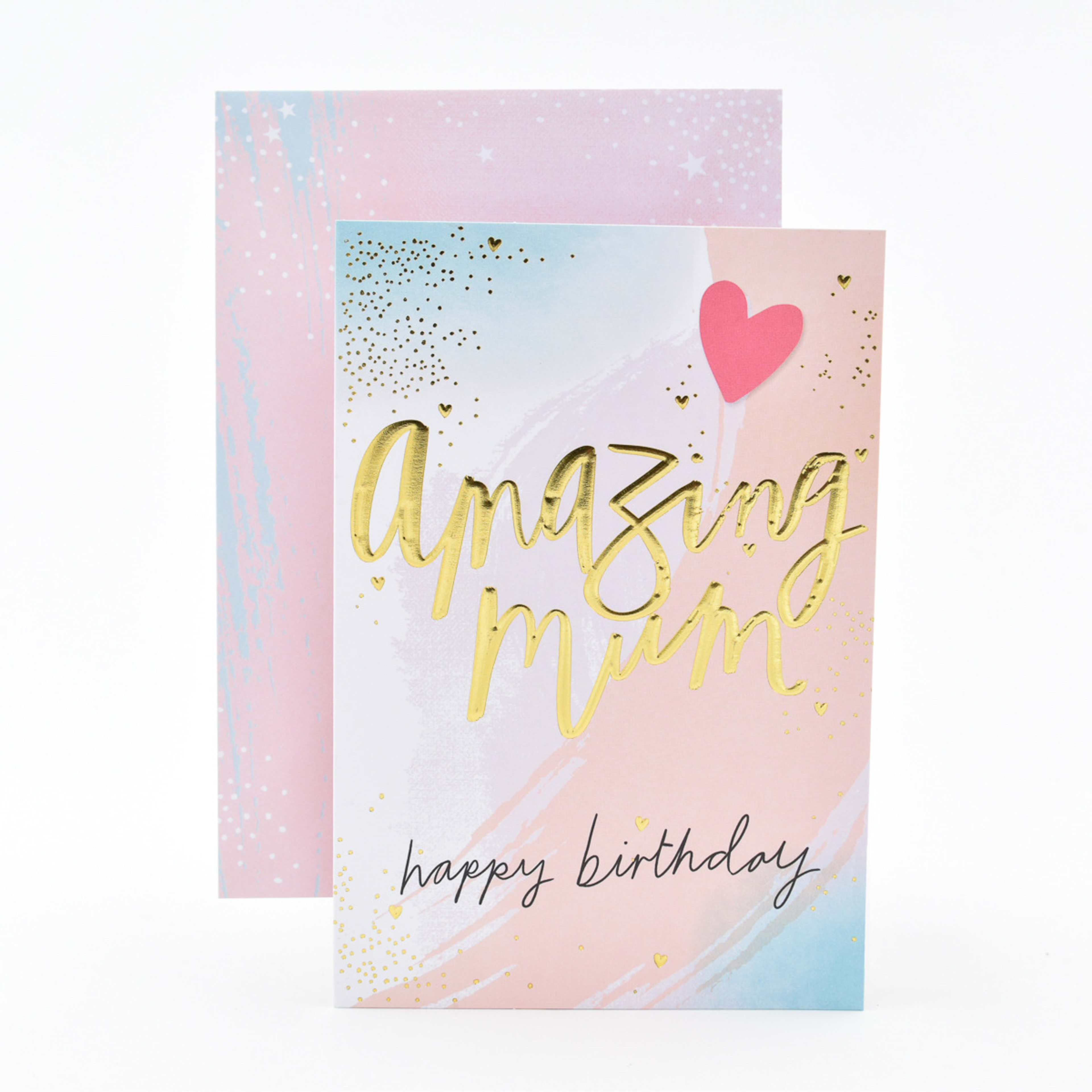 2 Hallmark Birthday Card for Mum - Colourful Paint Strokes, 2 of 3