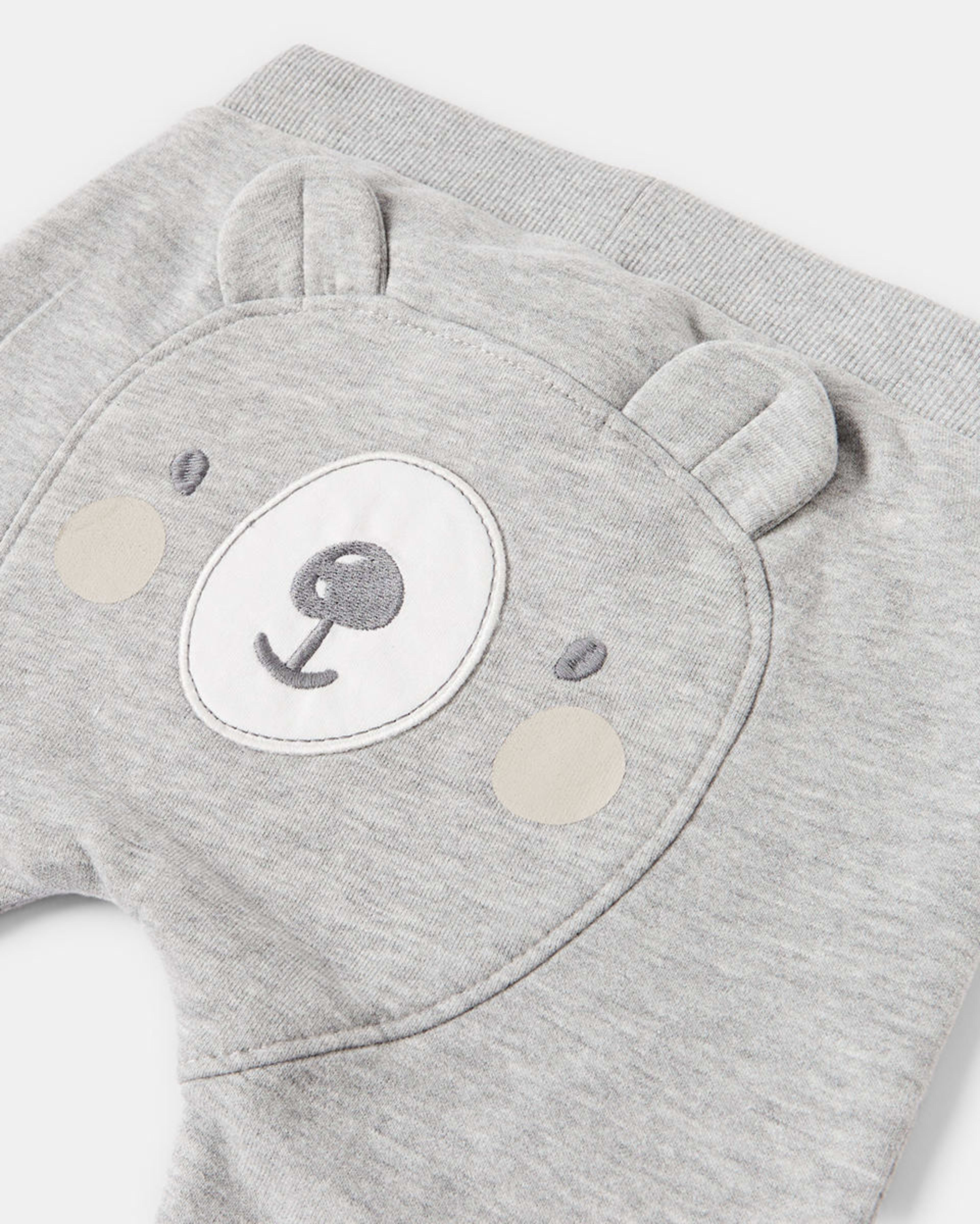 Baby Bear Face Trackpants Kmart