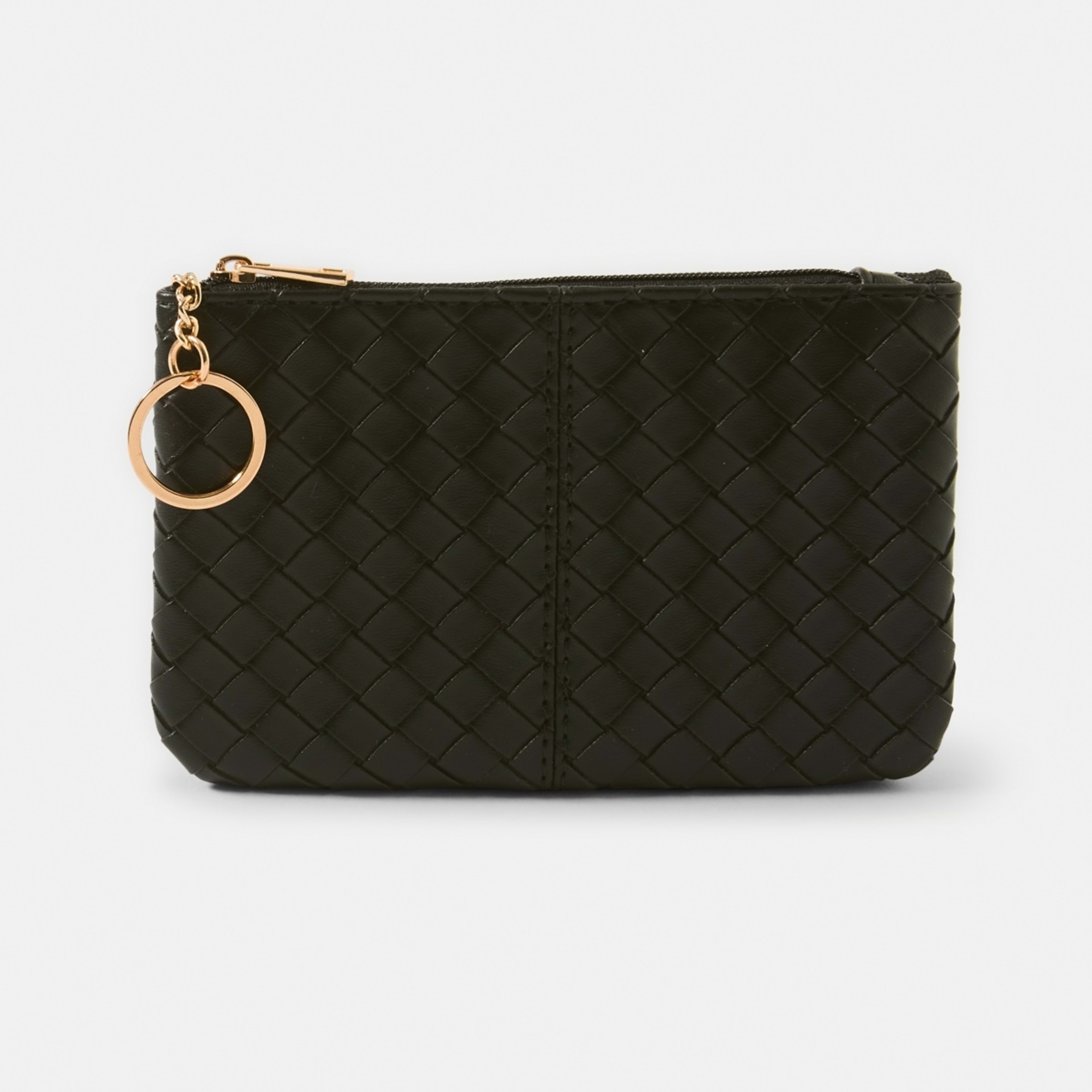 1 Weave Coin Purse Black, 1 of 3