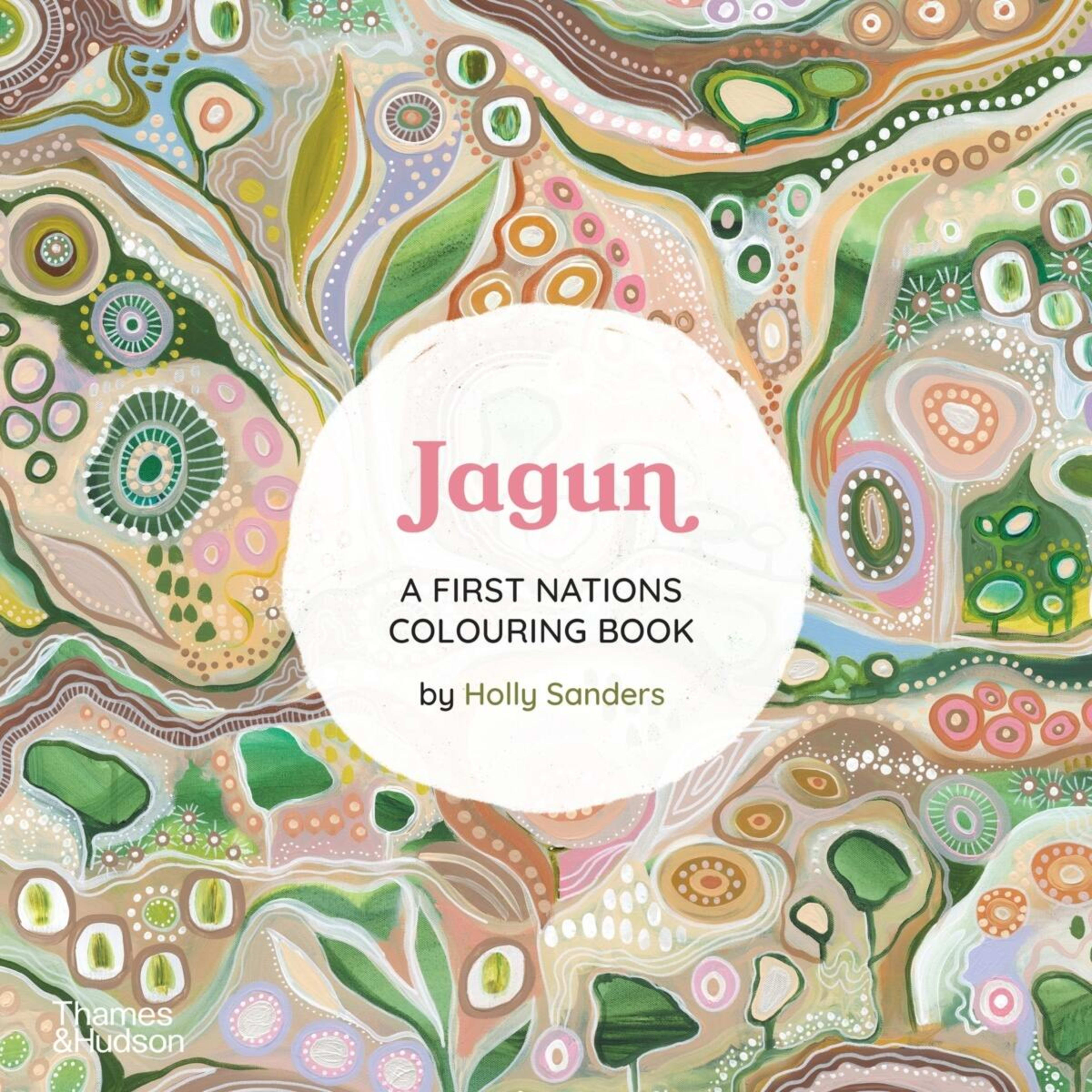 1 Jagun by Holly Sanders - A First Nations Colouring Book