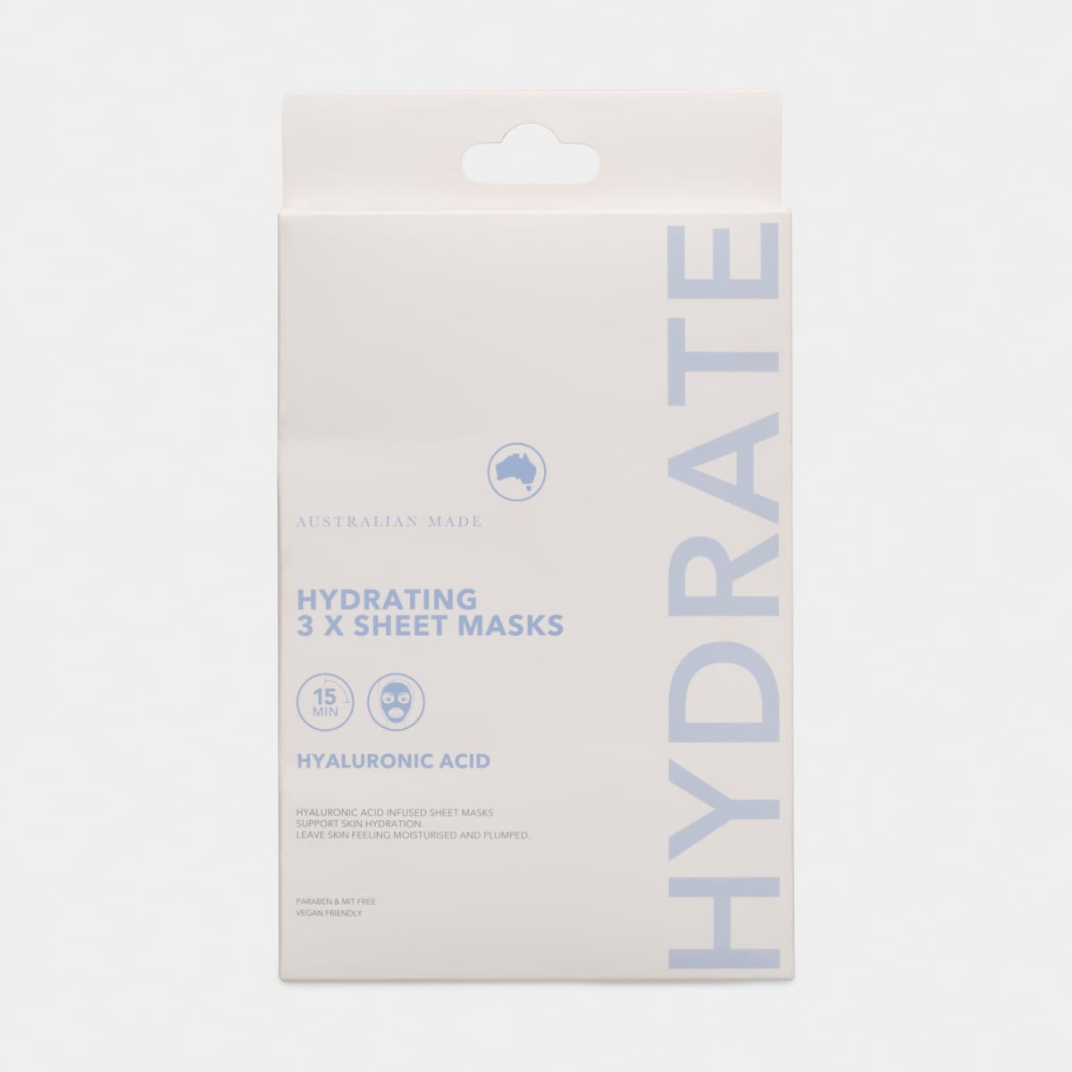 3 Pack Hydrating Sheet Masks Hyaluronic Acid Kmart NZ