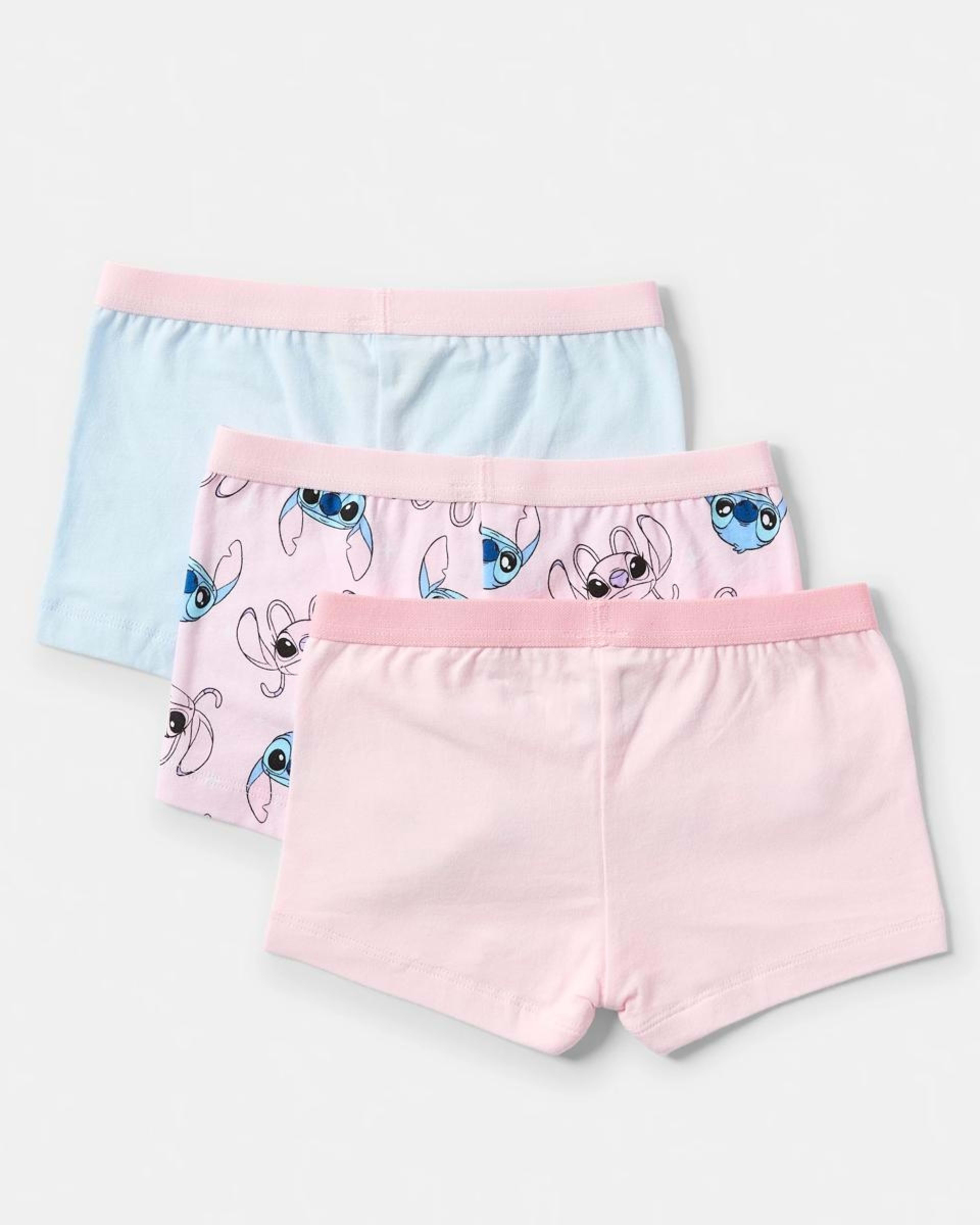 2 3 Pack Disney Lilo & Stitch License Shorties PINK STITCH, 2 of 5
