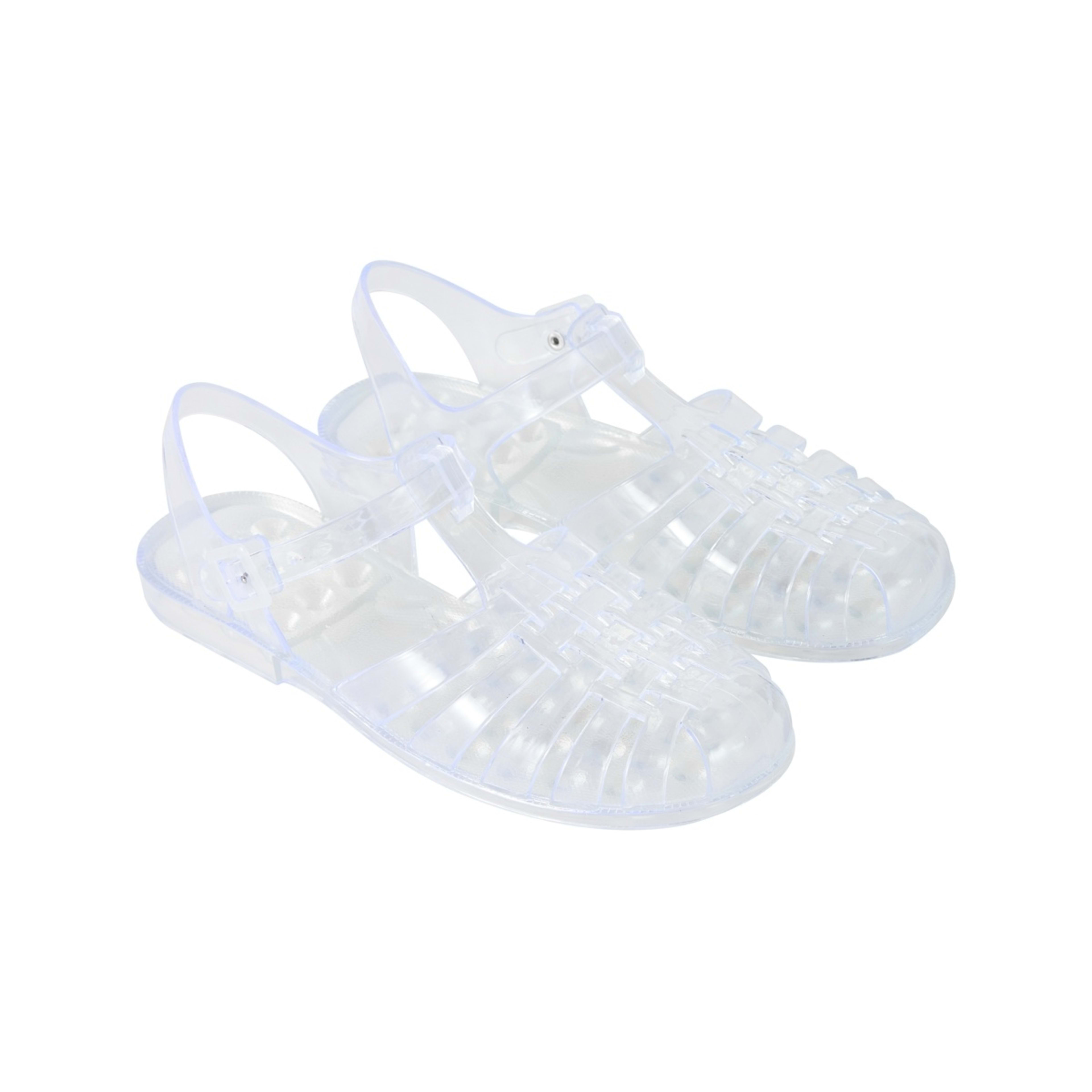 2 Fisherman Jelly Sandals Clear, 2 of 4