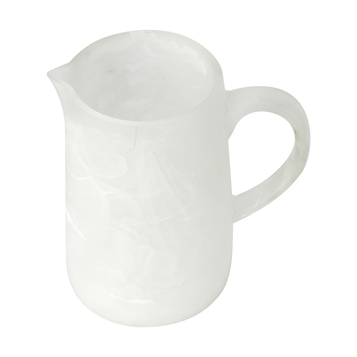 White Resin Jug Kmart