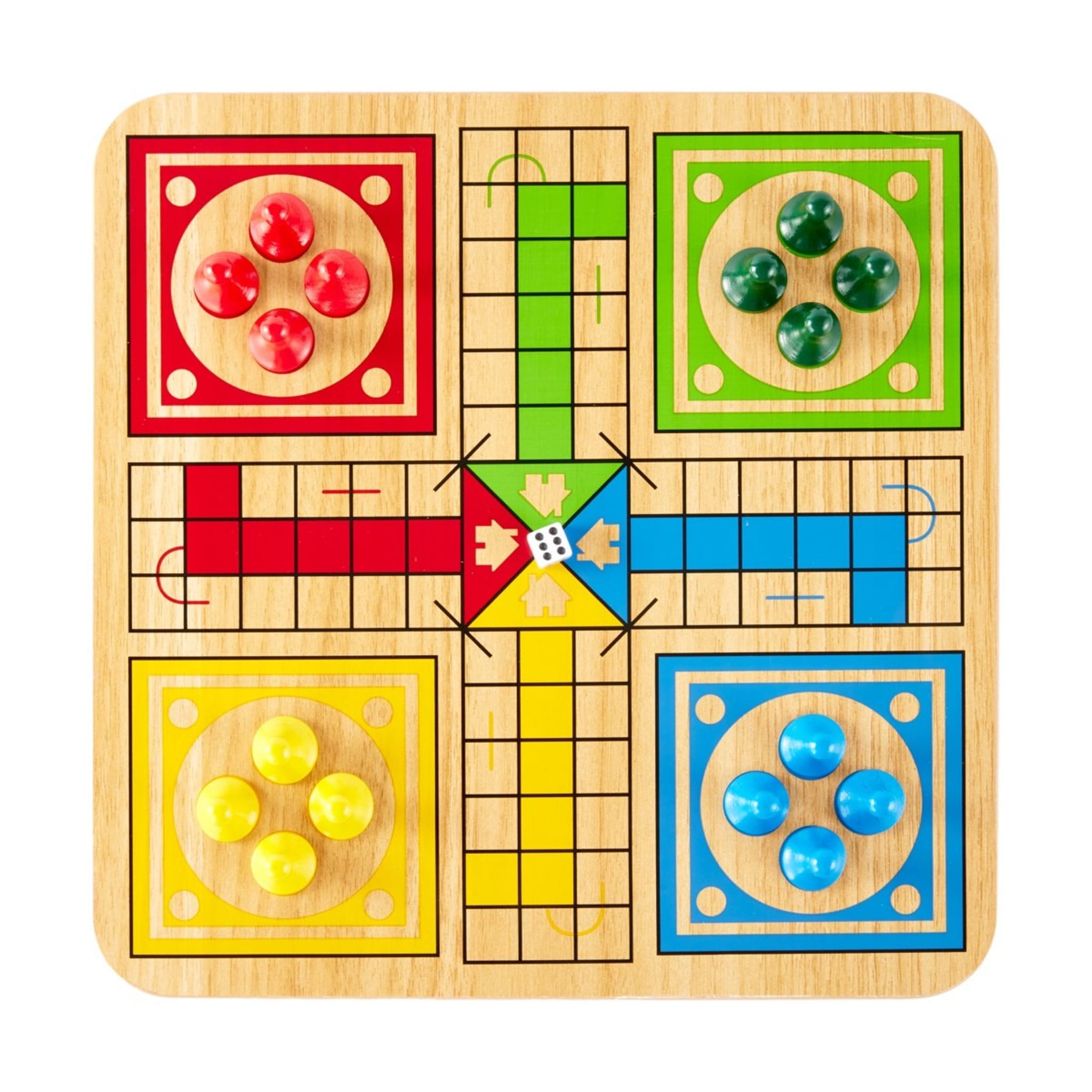Traditional Games 2In1 Ludo and Snakes & Ladders Kmart