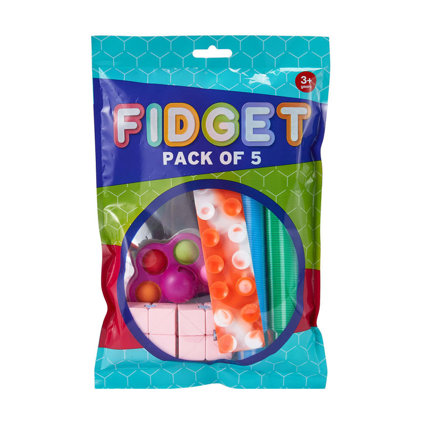 5 Pack Fidget Kmart