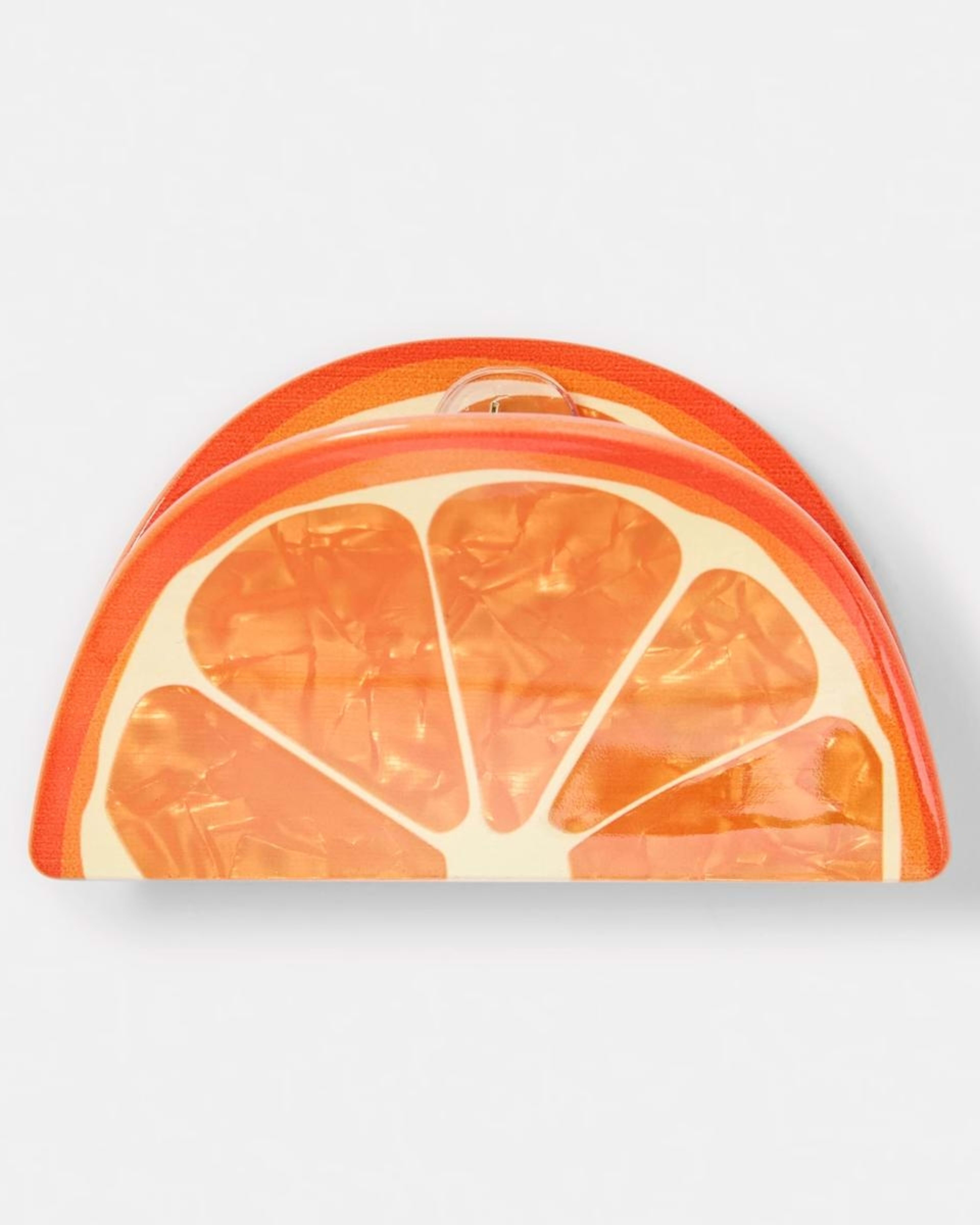 1 Orange Claw Hair Clip ACC ORANGE