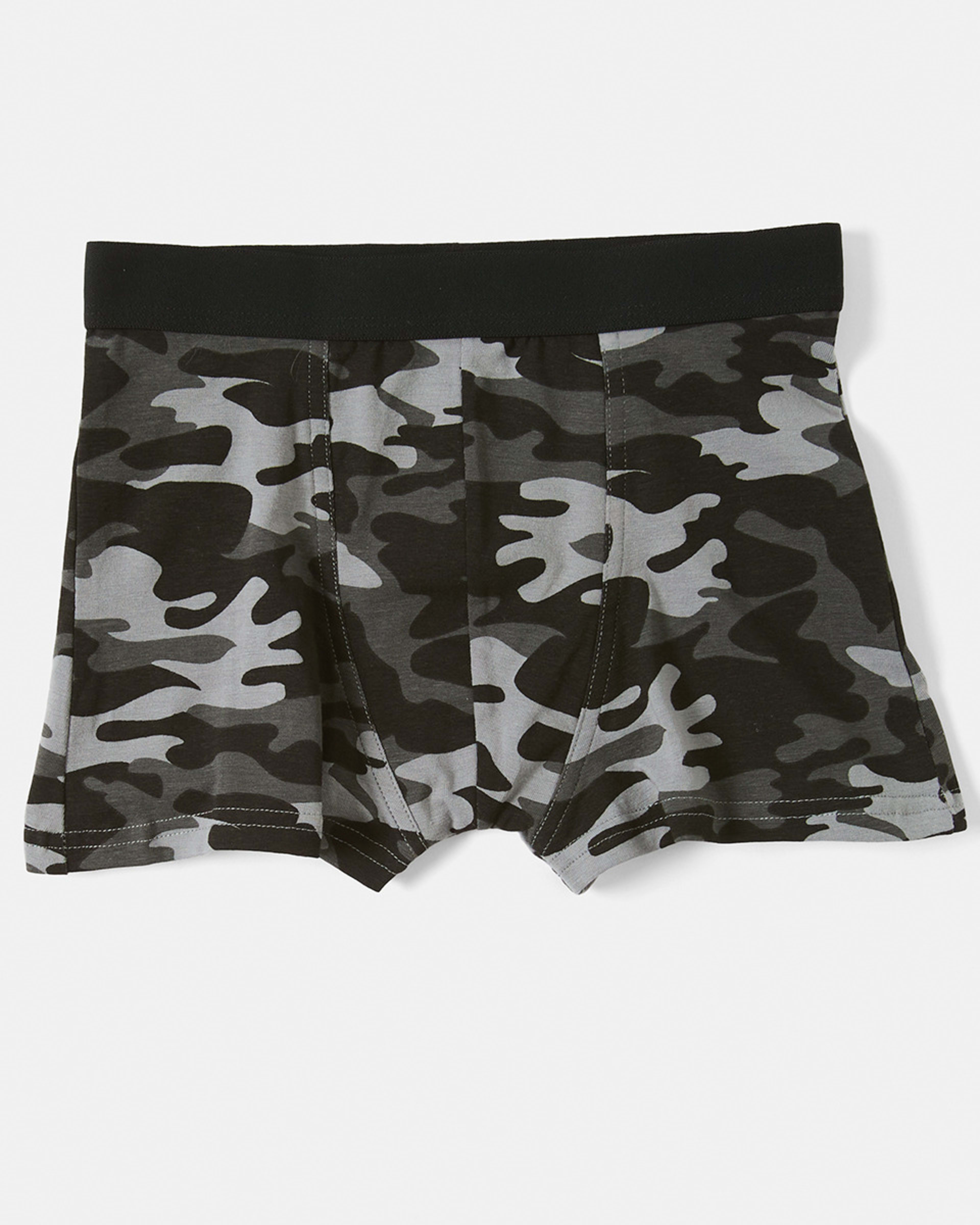 4 5 Pack Attach Elastic Trunks BLUE CAMO, 4 of 8