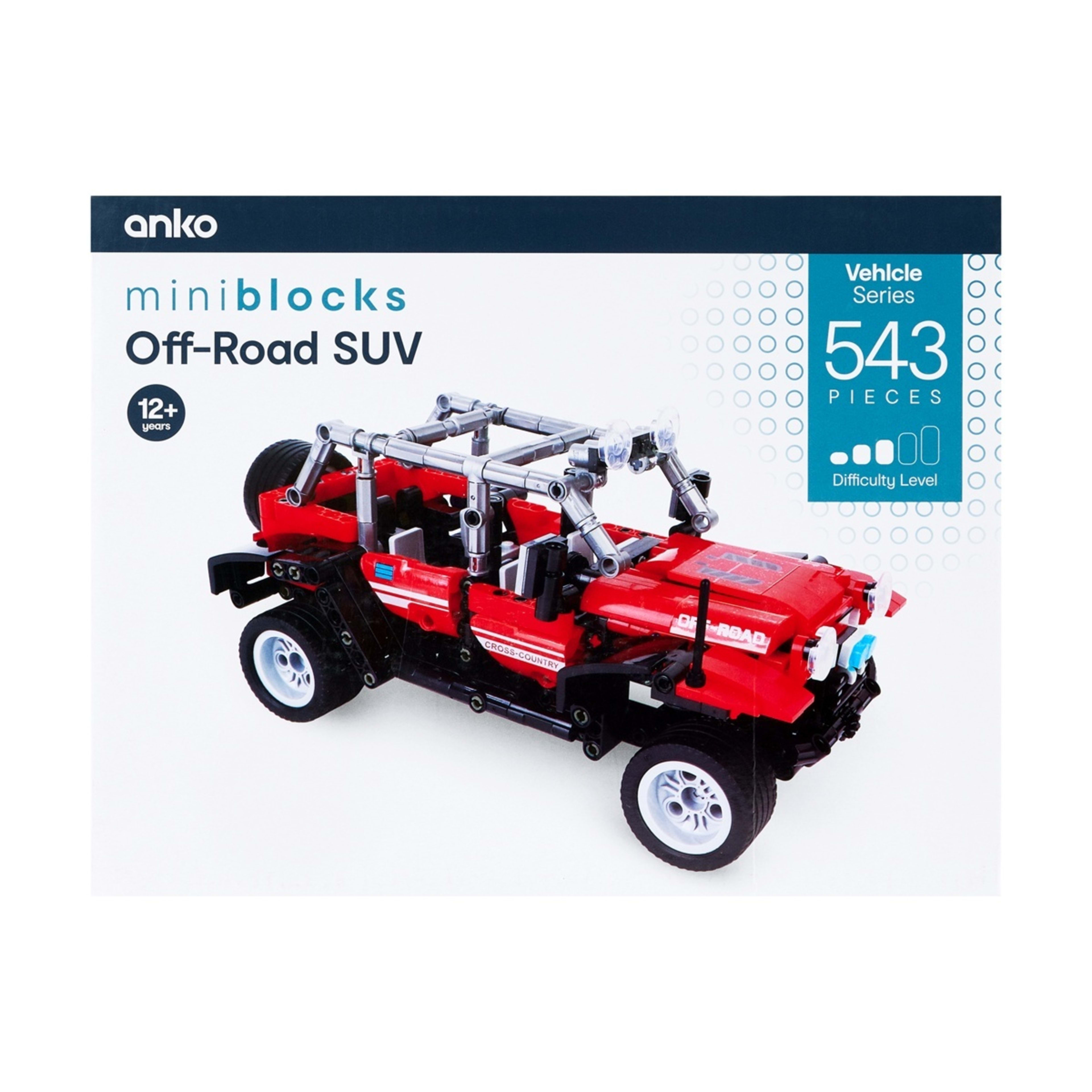 1 543 Piece Mini Blocks Vehicle Series: Off-Road SUV