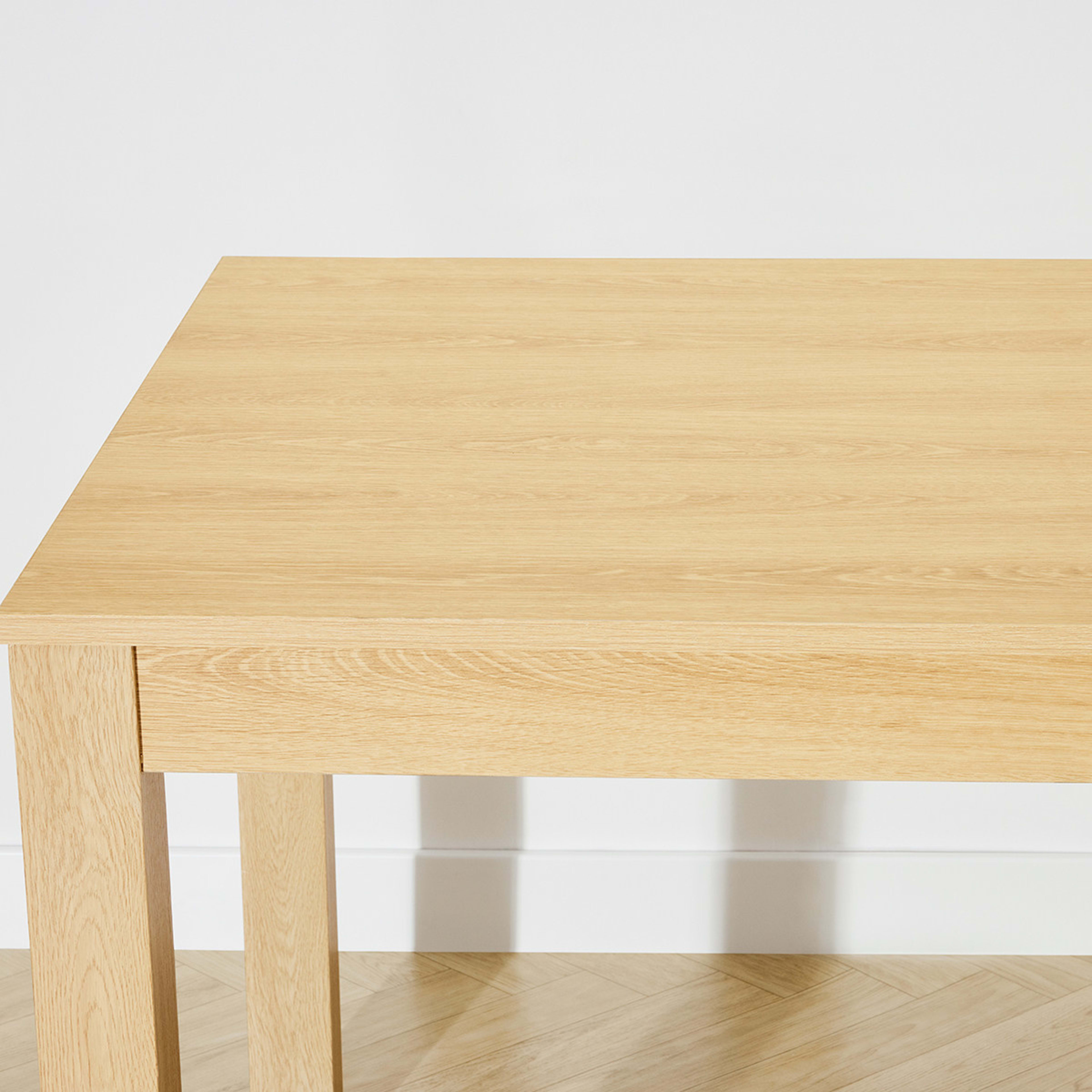 8 Oak Look Dining Table, 8 of 10