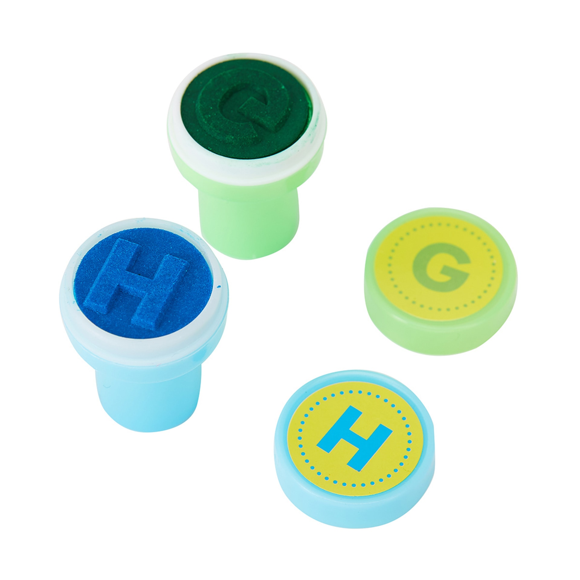 26 Pack ABC Self Ink Stamps Kmart