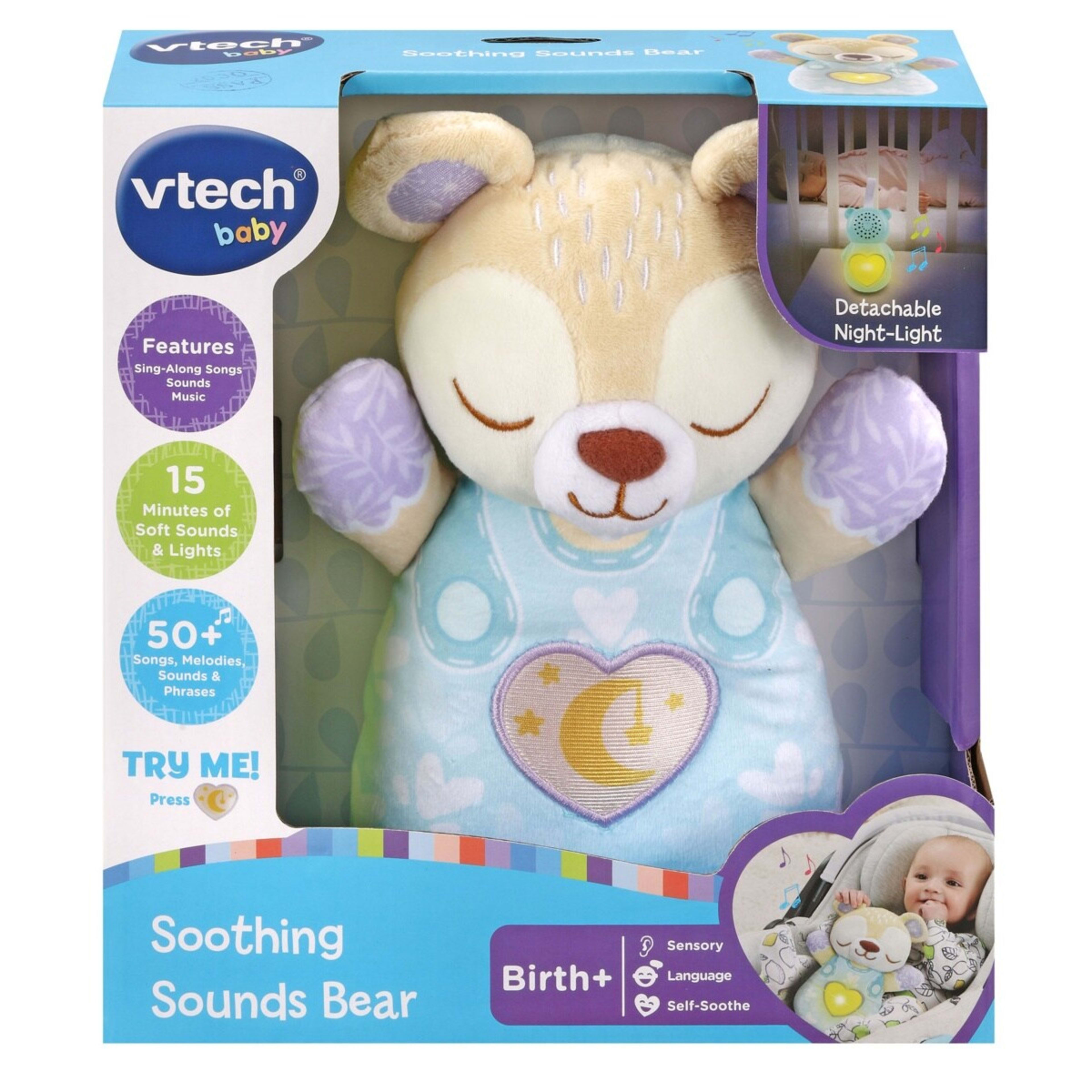 1 VTech Baby Soothing Sounds Bear, 1 of 6