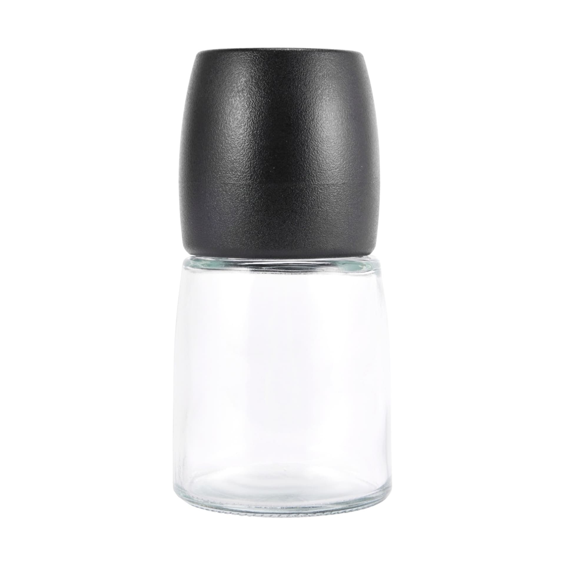 Black Glass Salt & Pepper Grinder Kmart