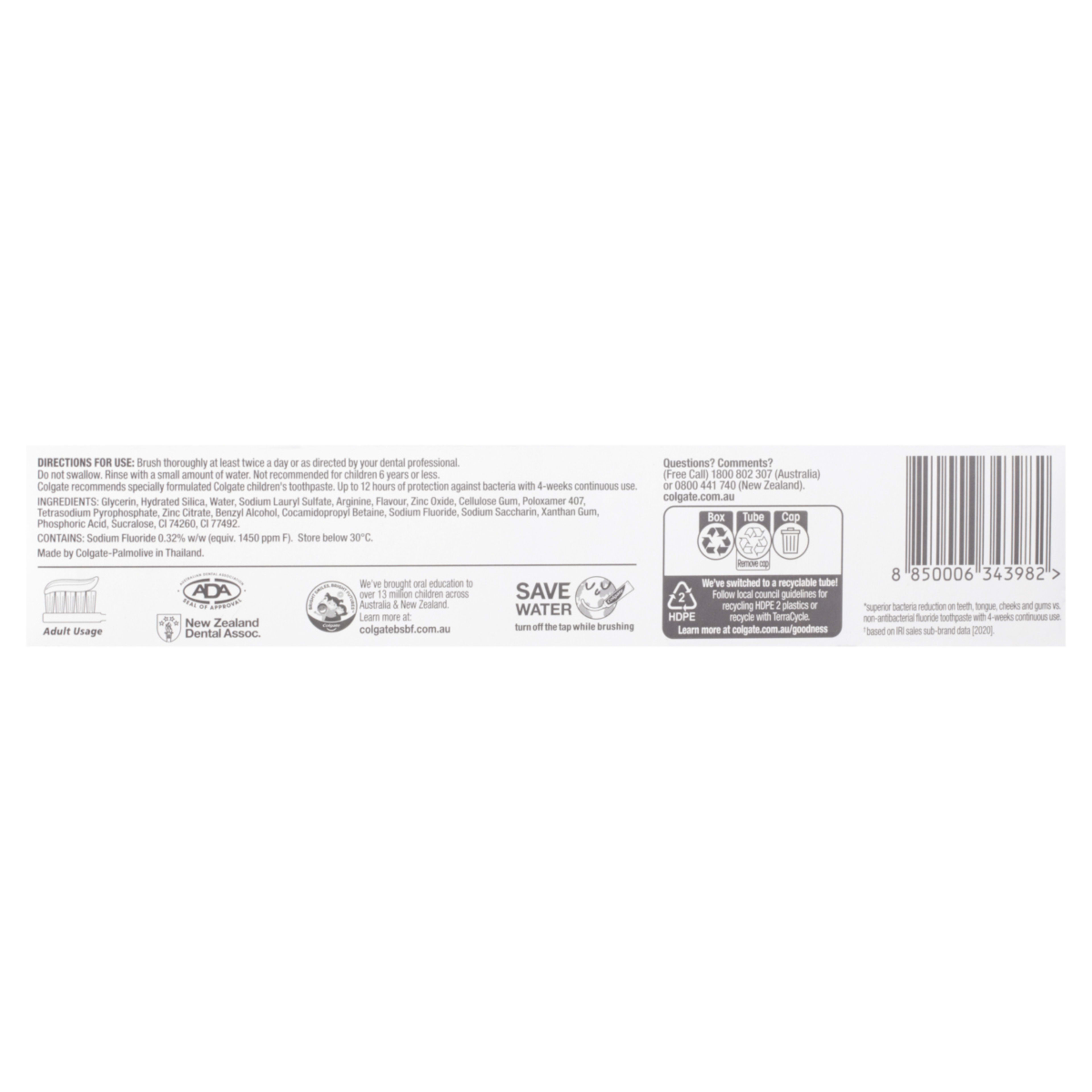 6 Colgate Total Advanced Fresh Antibacterial and Fluoride Toothpaste, 6 of 10