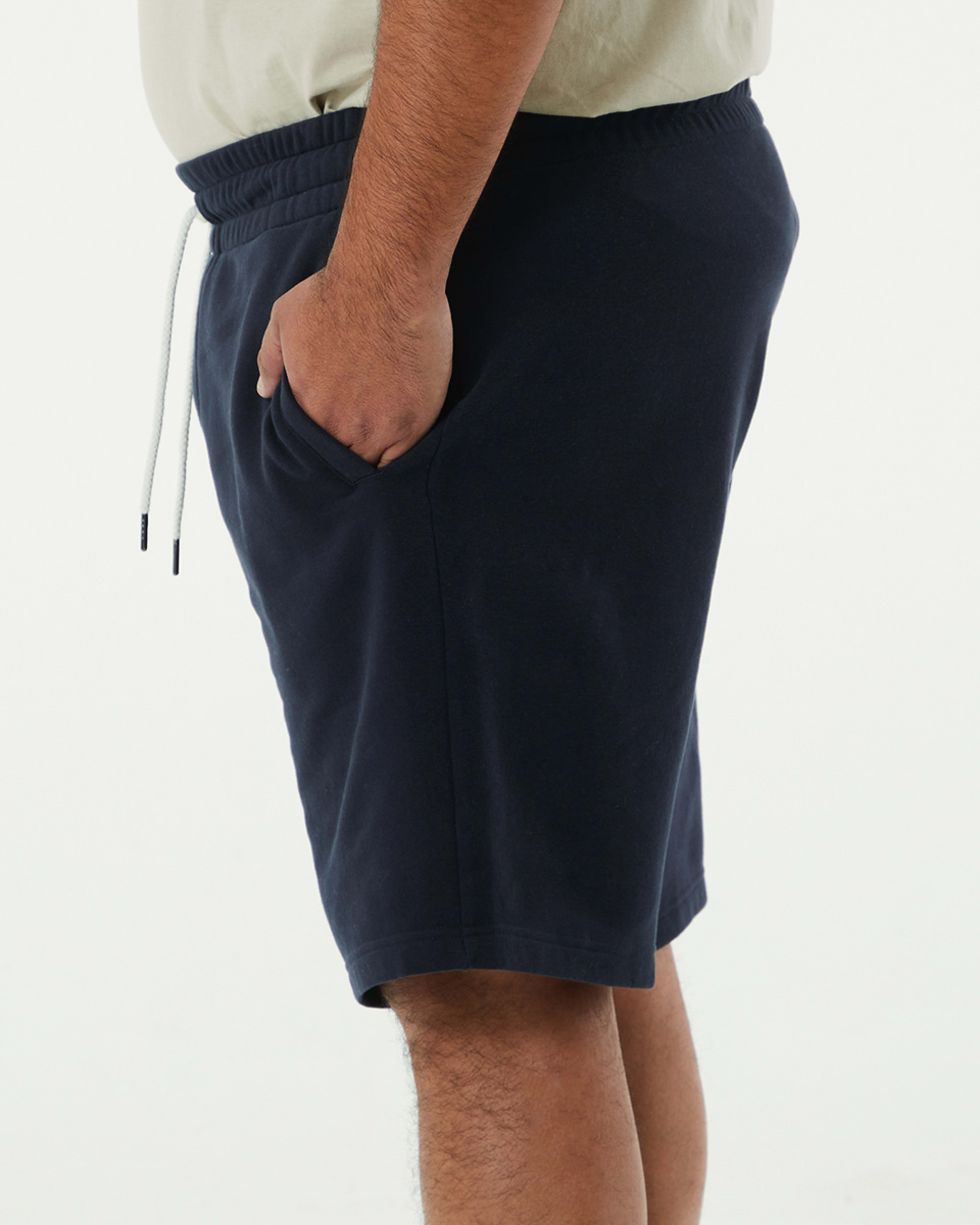 Men's Larger Size Fleece Shorts Kmart
