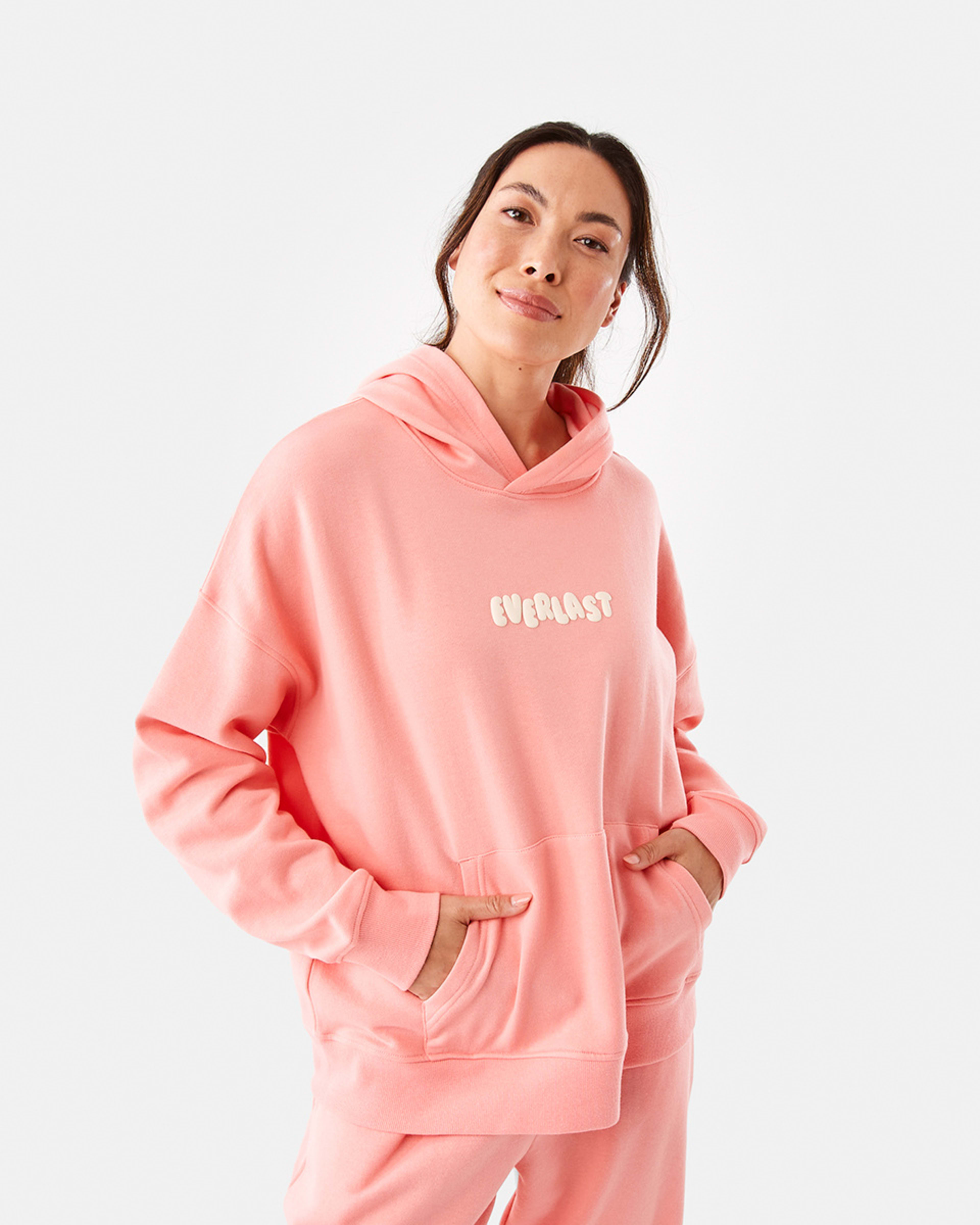 1 Everlast Womens Oversized Hoodie Wshd Aprct