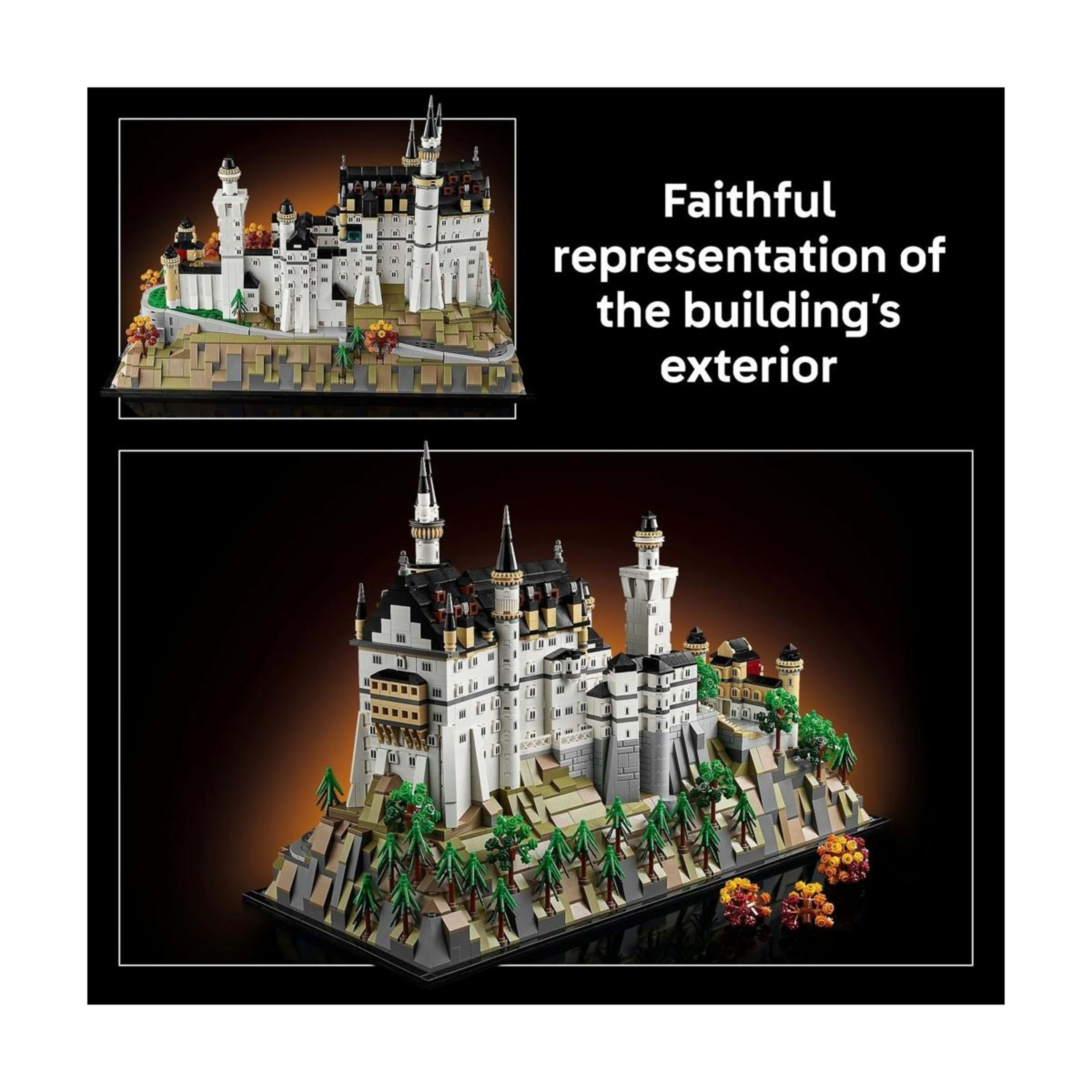 5 LEGO Architecture Neuschwanstein Castle 21063, 5 of 10