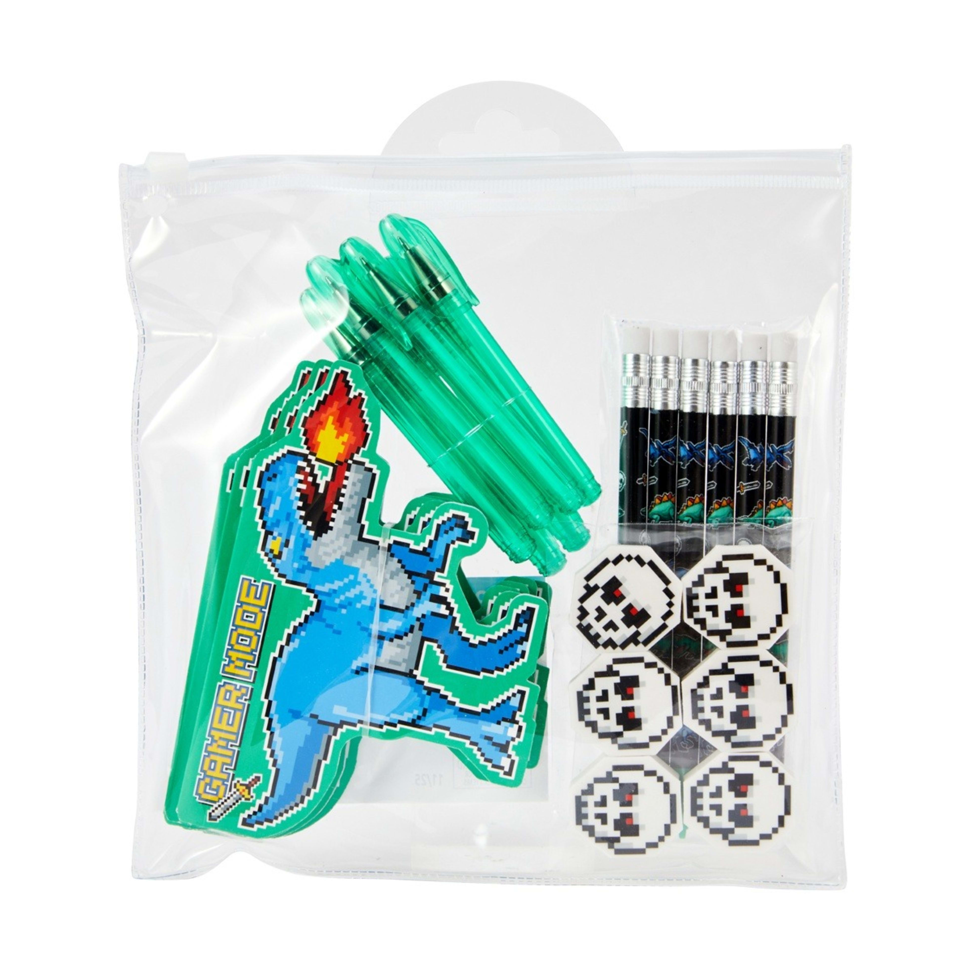 1 24 Piece Stationery Set - Space Dino