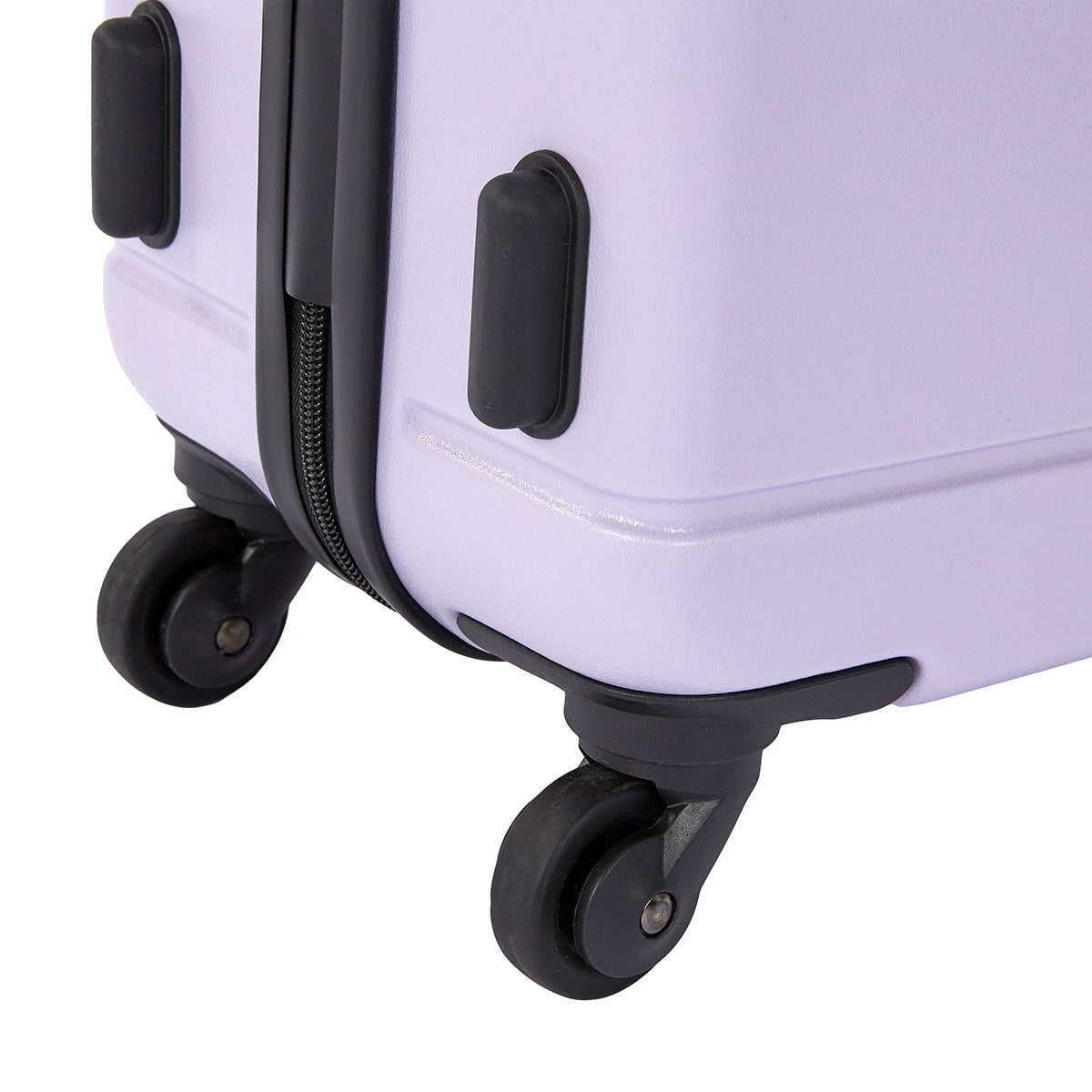 46cm Albany Hard Case 4 Wheels Lavender Kmart