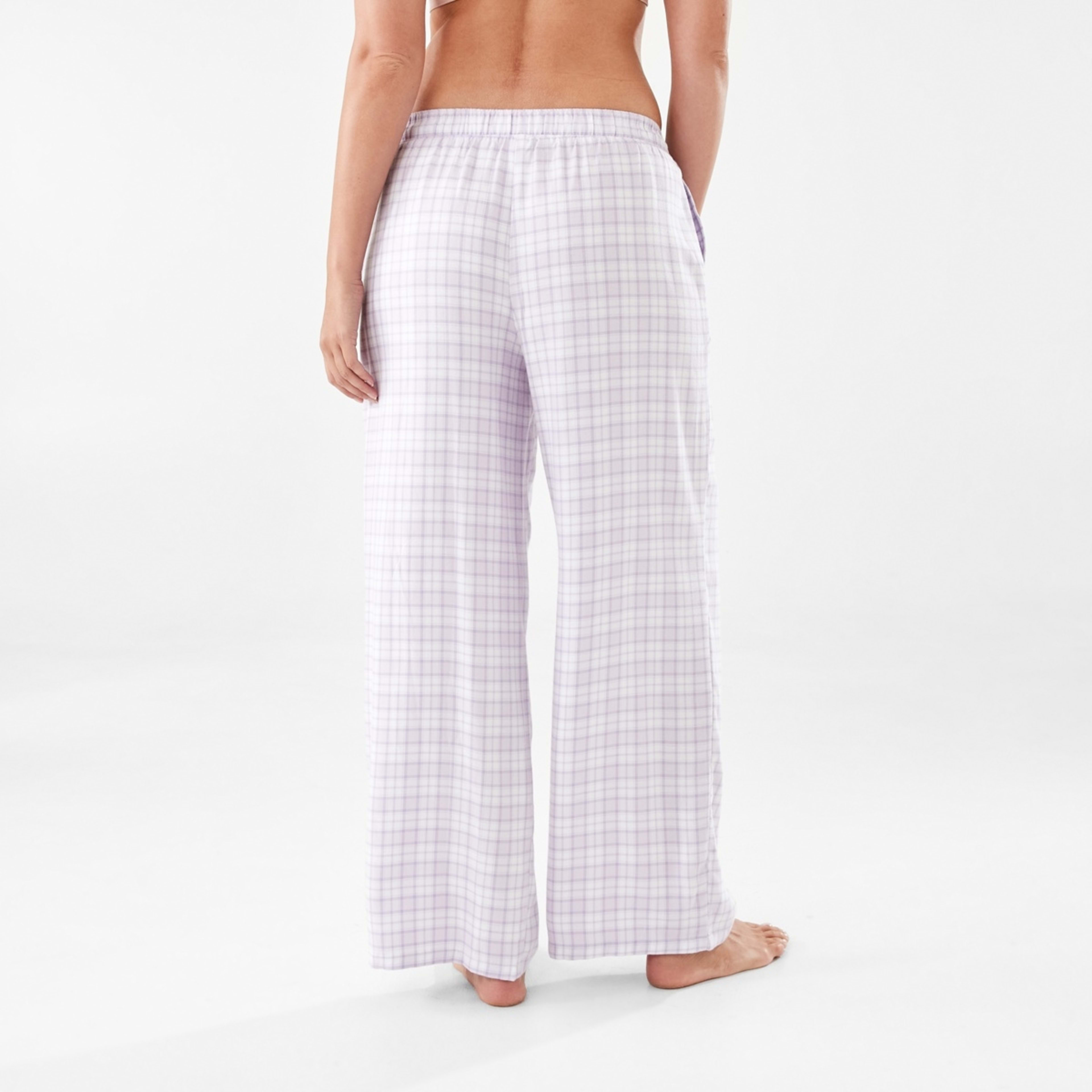 3 Boyfriend Flannel Pants Mini Chk L, 3 of 6