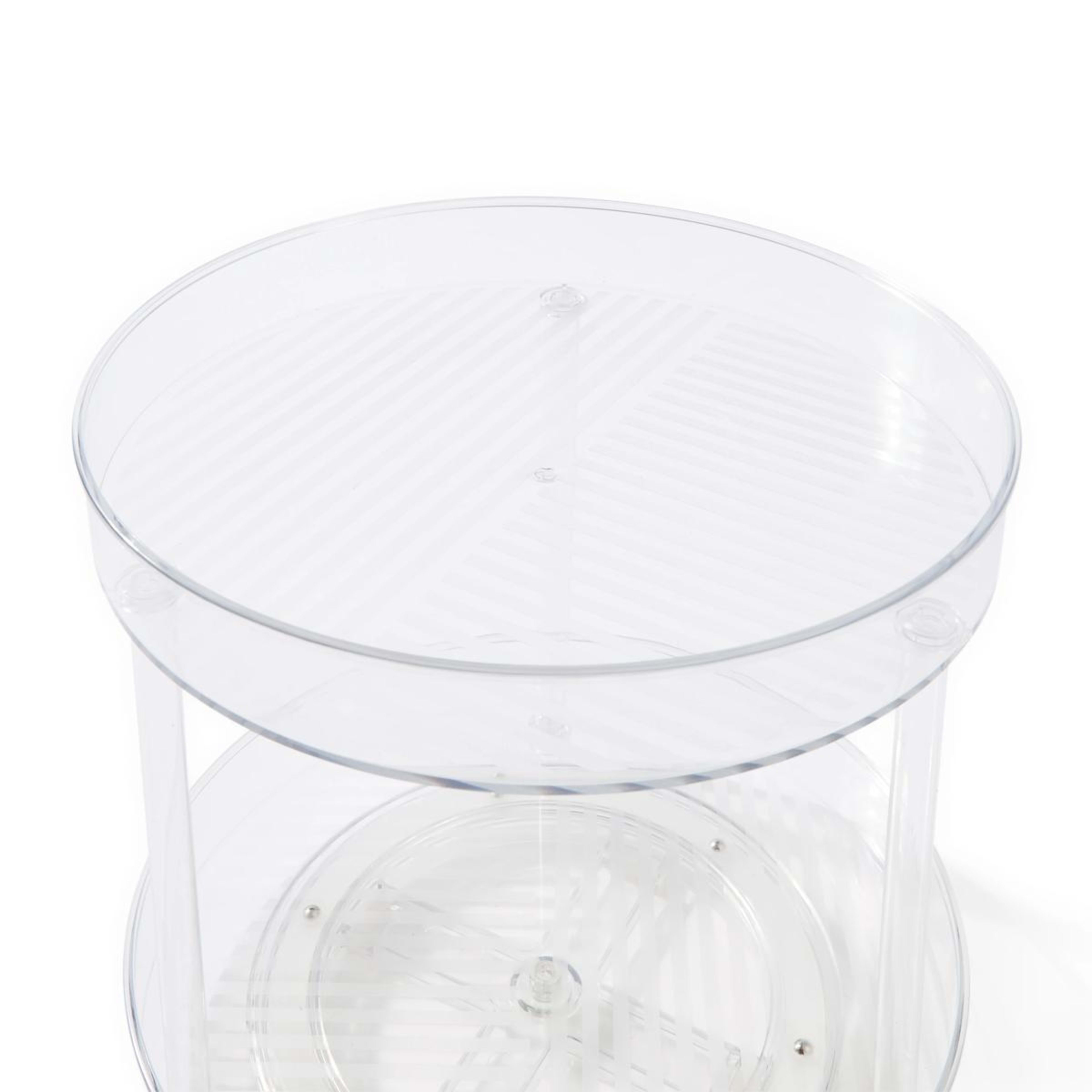 4 Clear 2 Tier Turntable, 4 of 9