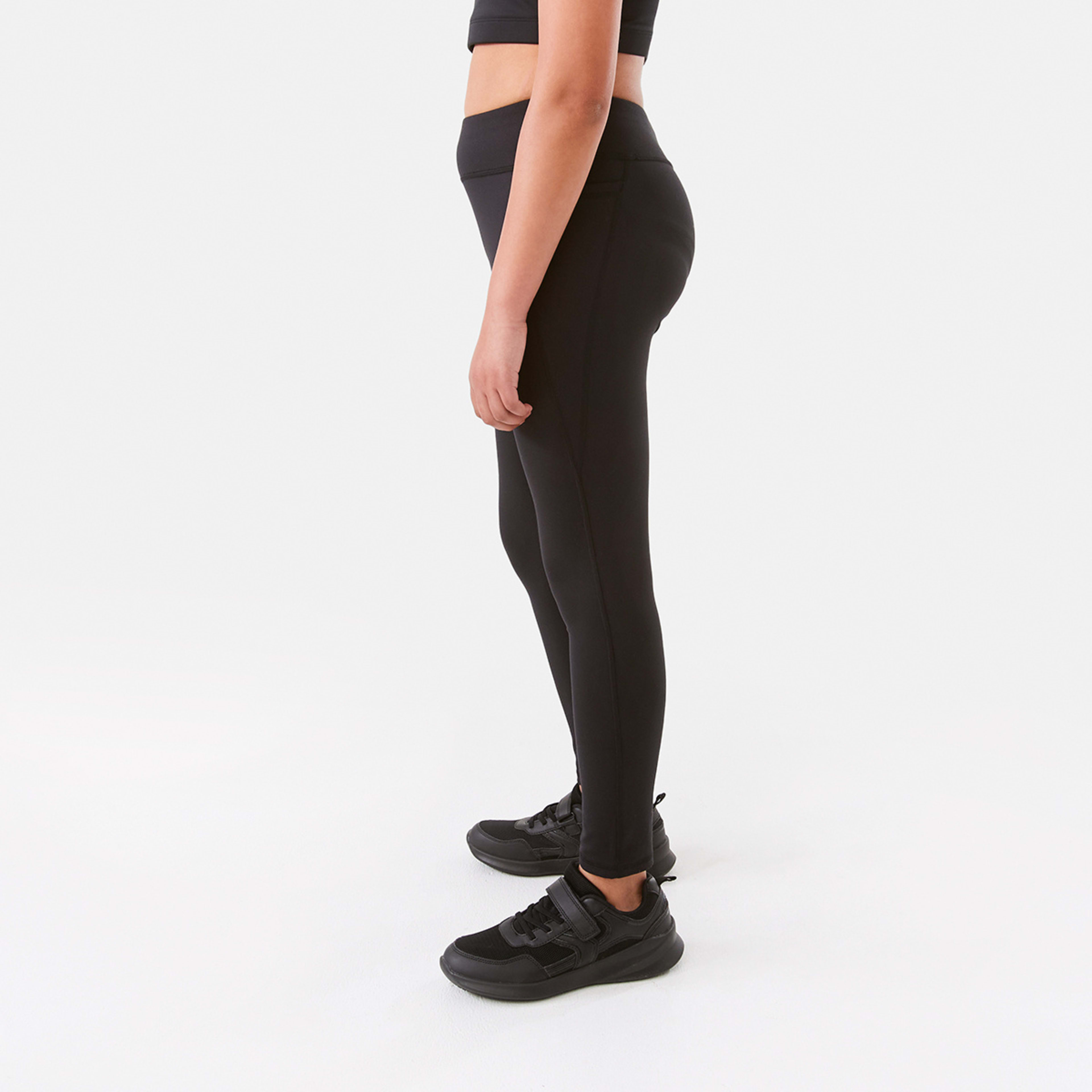 2 Active Kids Full Length Training Leggings Black, 2 of 9