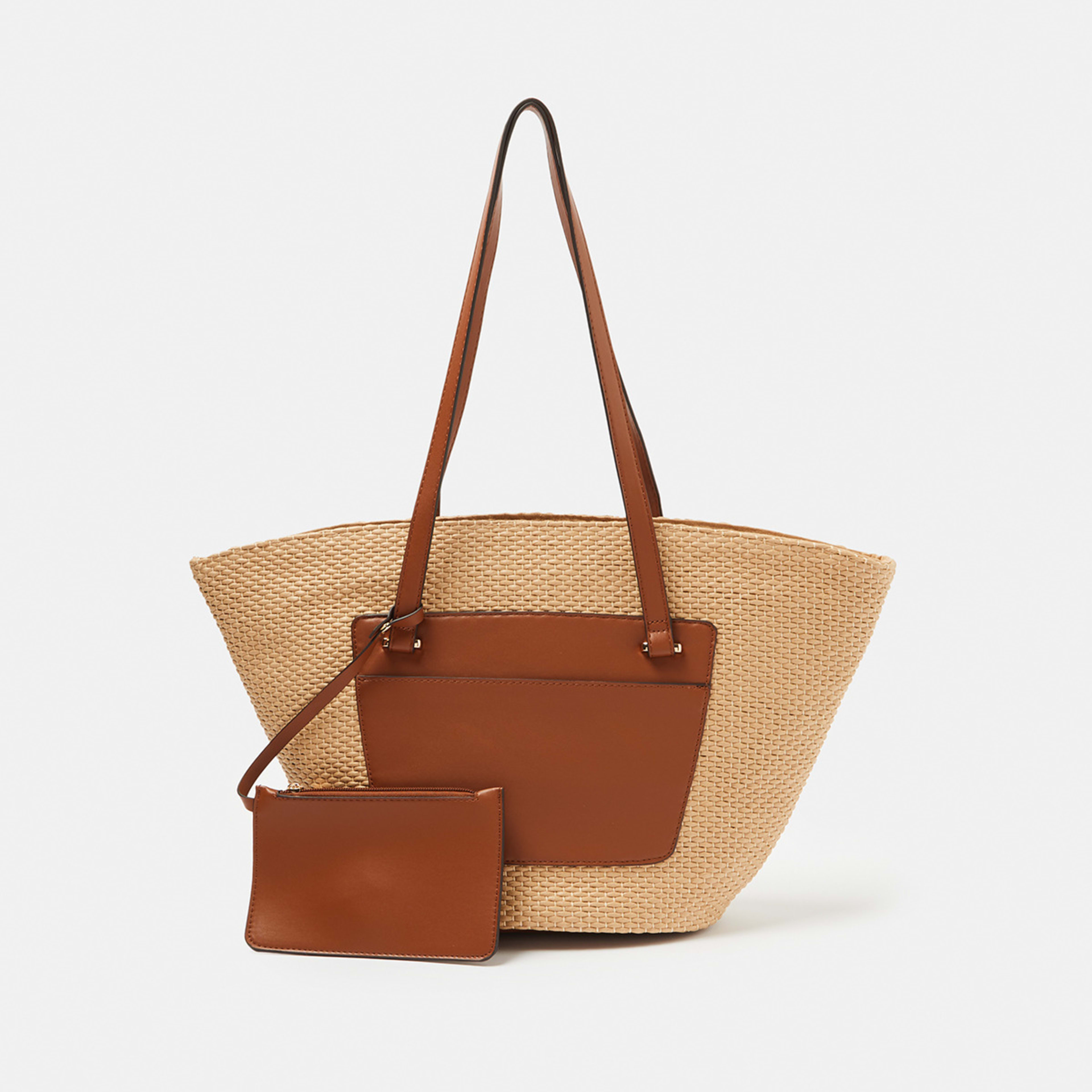 1 Bella Tote Bag Tan, 1 of 6