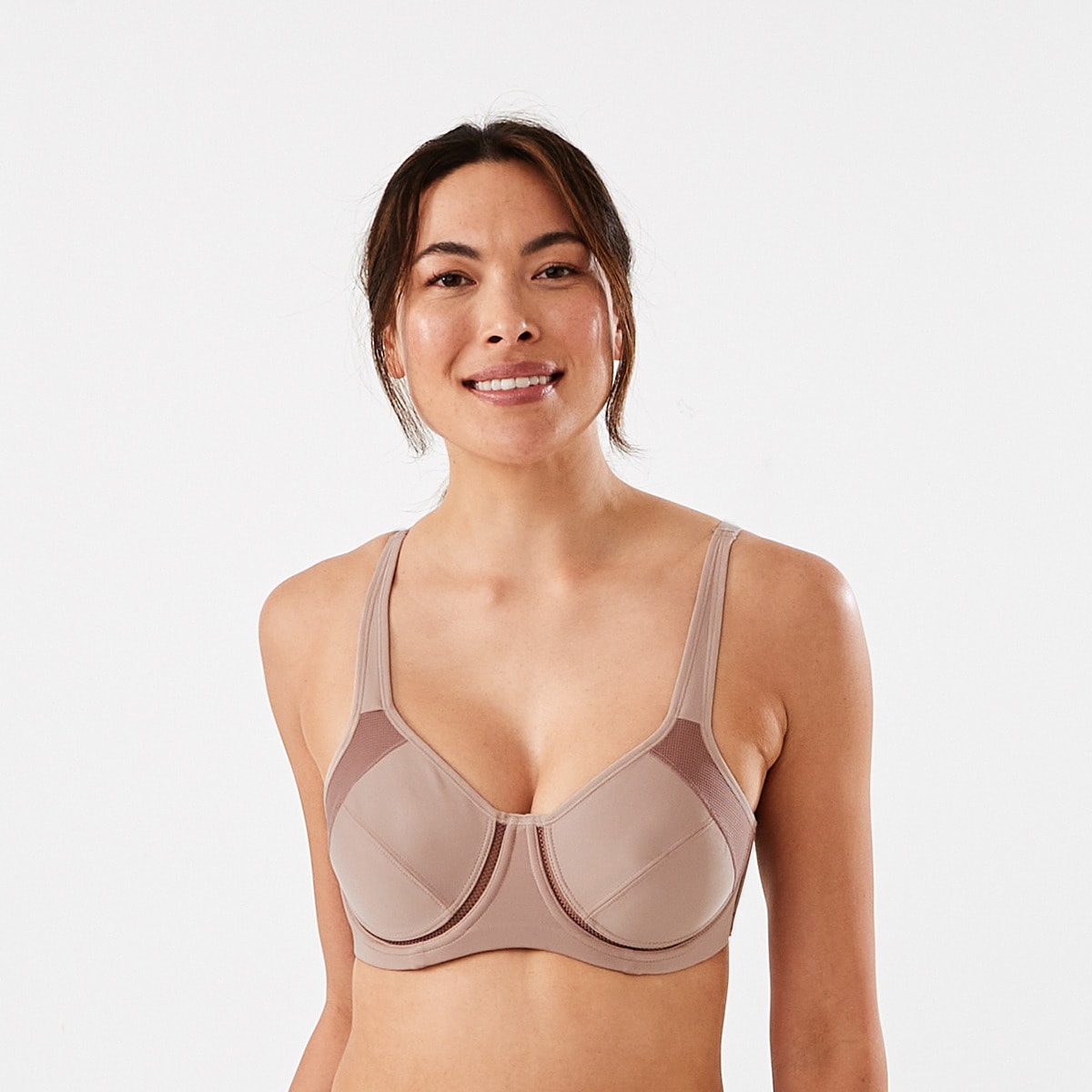 Cross Elastic Underwire High Support Sports Bra Kmart