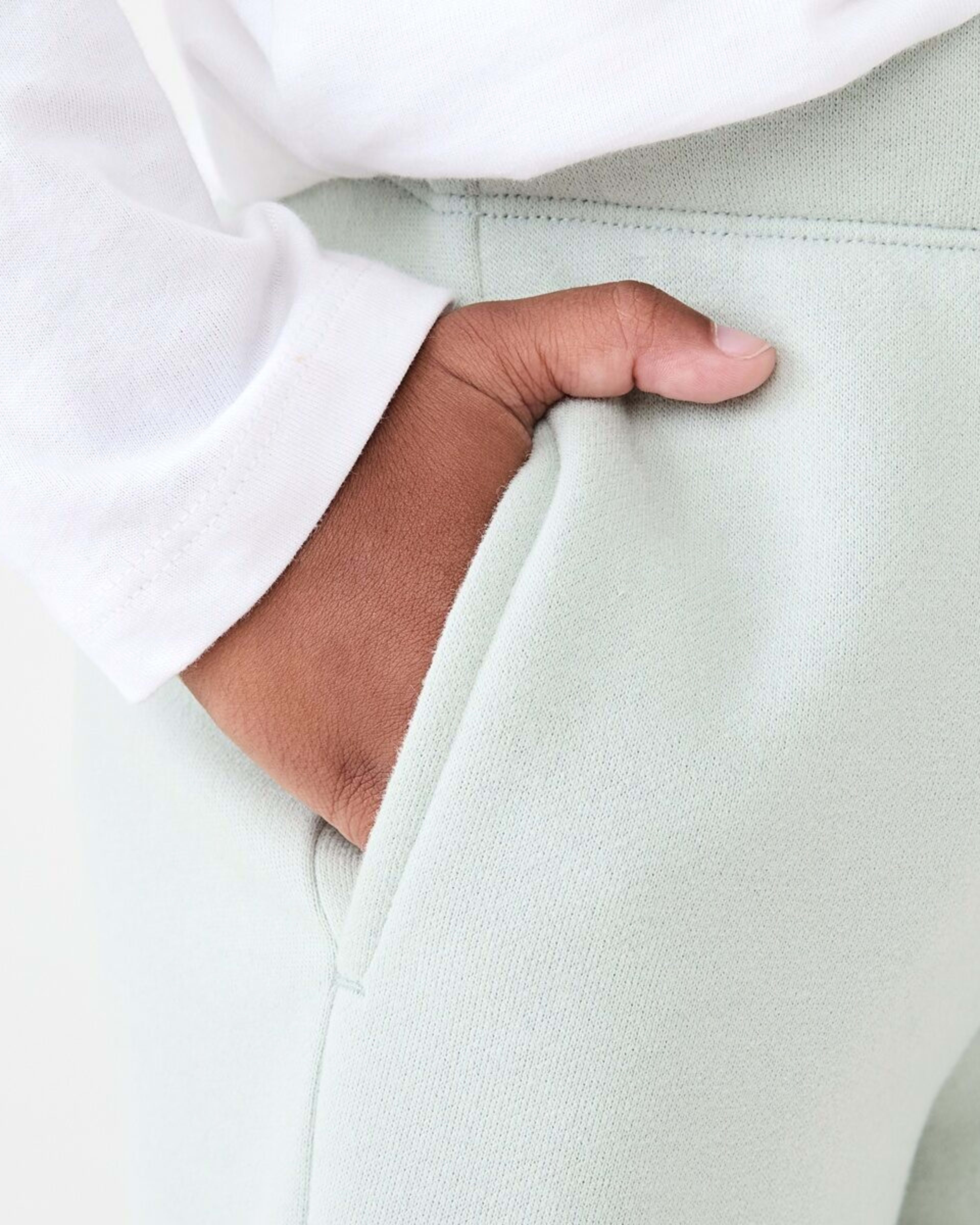 4 Wide Leg Trackpants Aqua Grey, 4 of 8