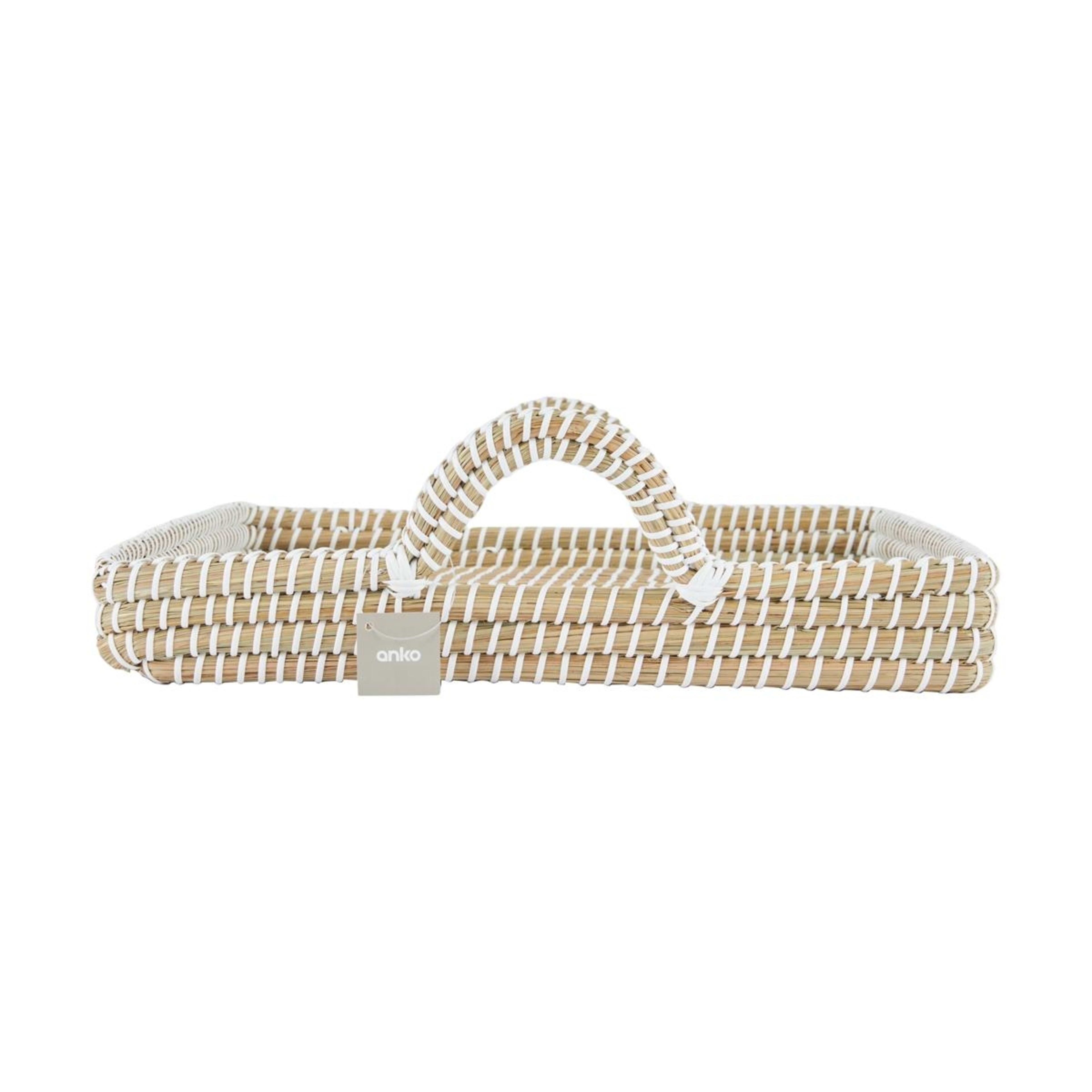 6 Square Woven Tray, 6 of 6