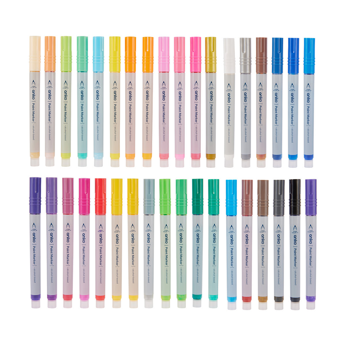 36 Pack Acrylic Paint Markers - Kmart NZ