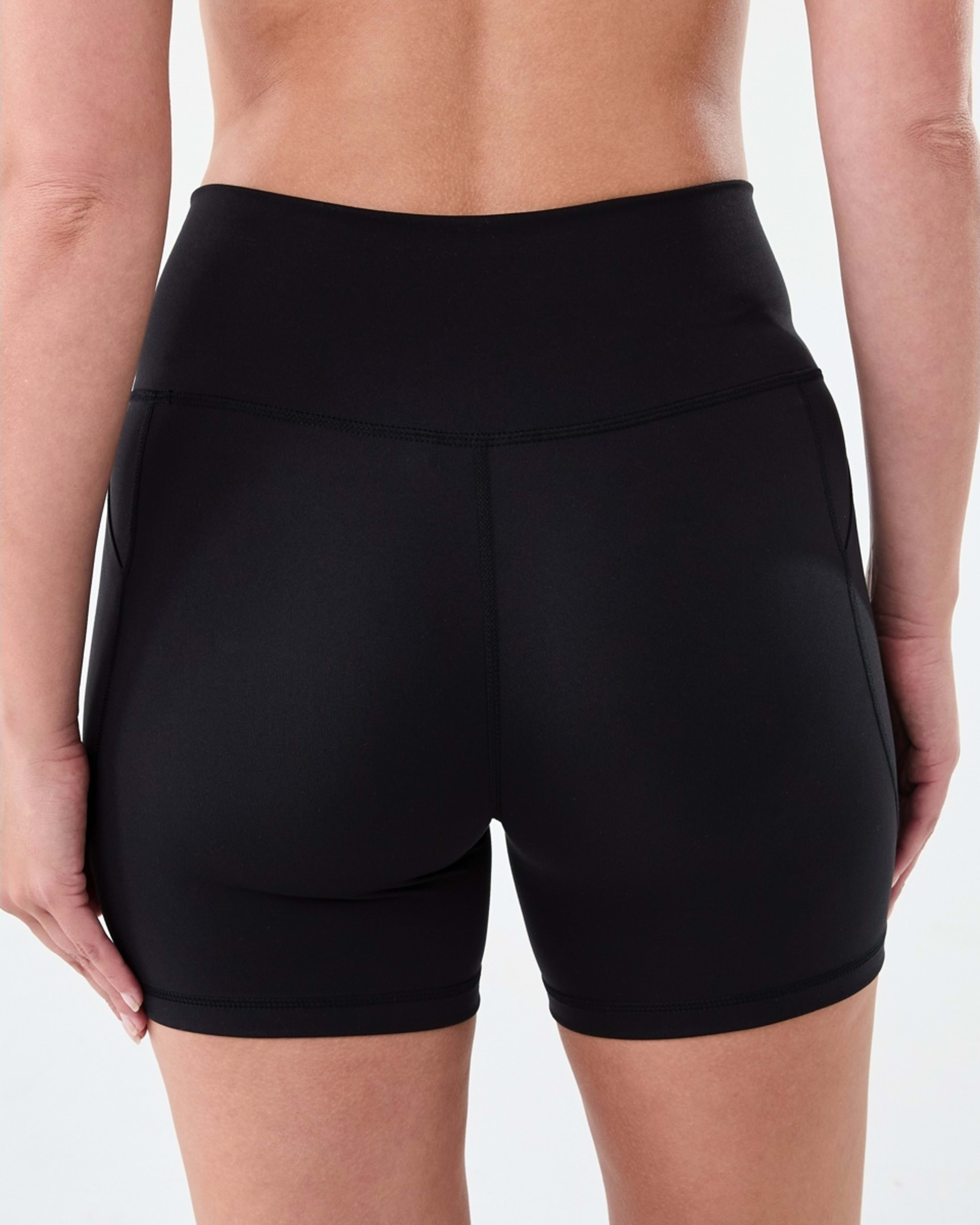 3 Active Womens Ultrasoft Shorts Black, 3 of 6