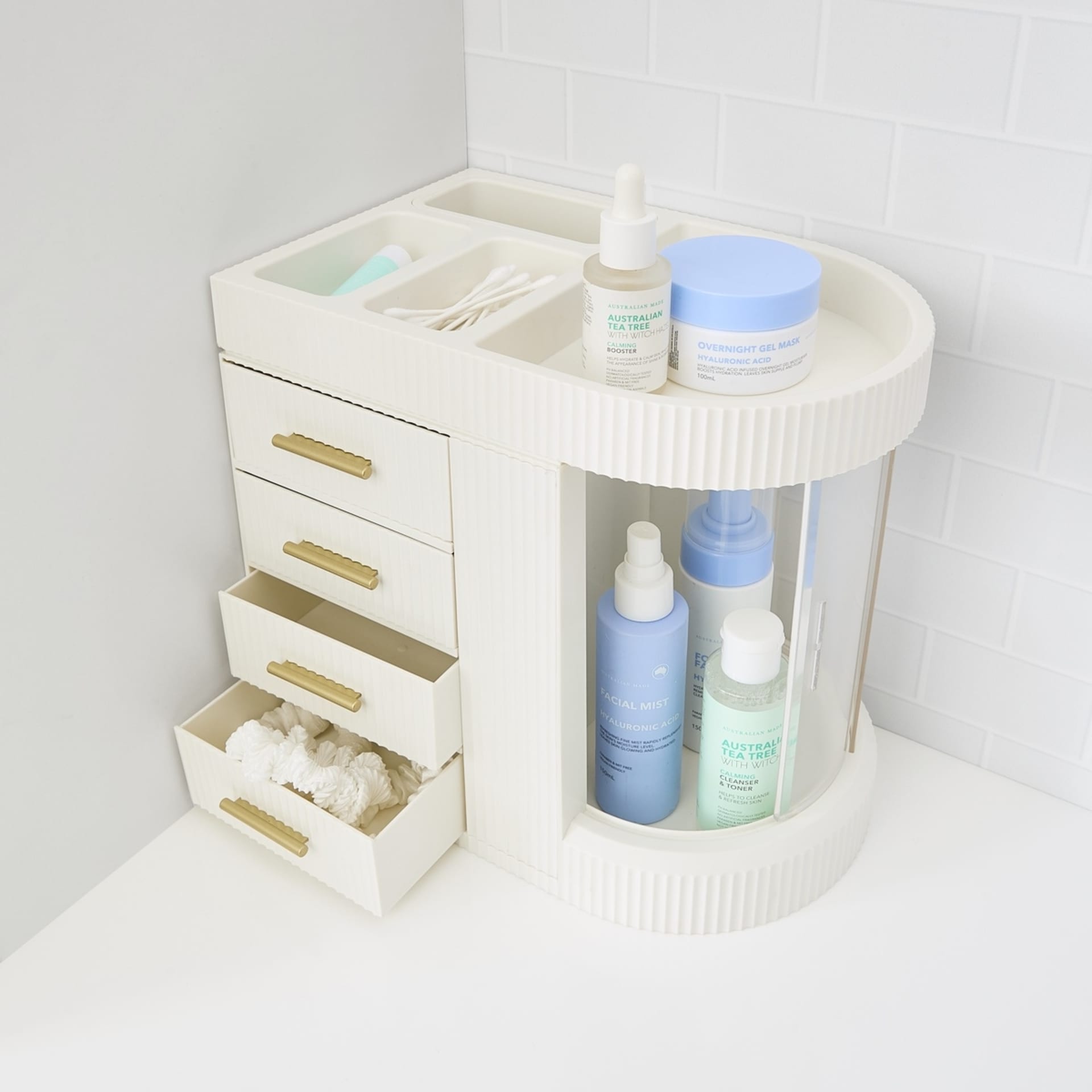 Linear Countertop Cosmetic Organiser - Kmart