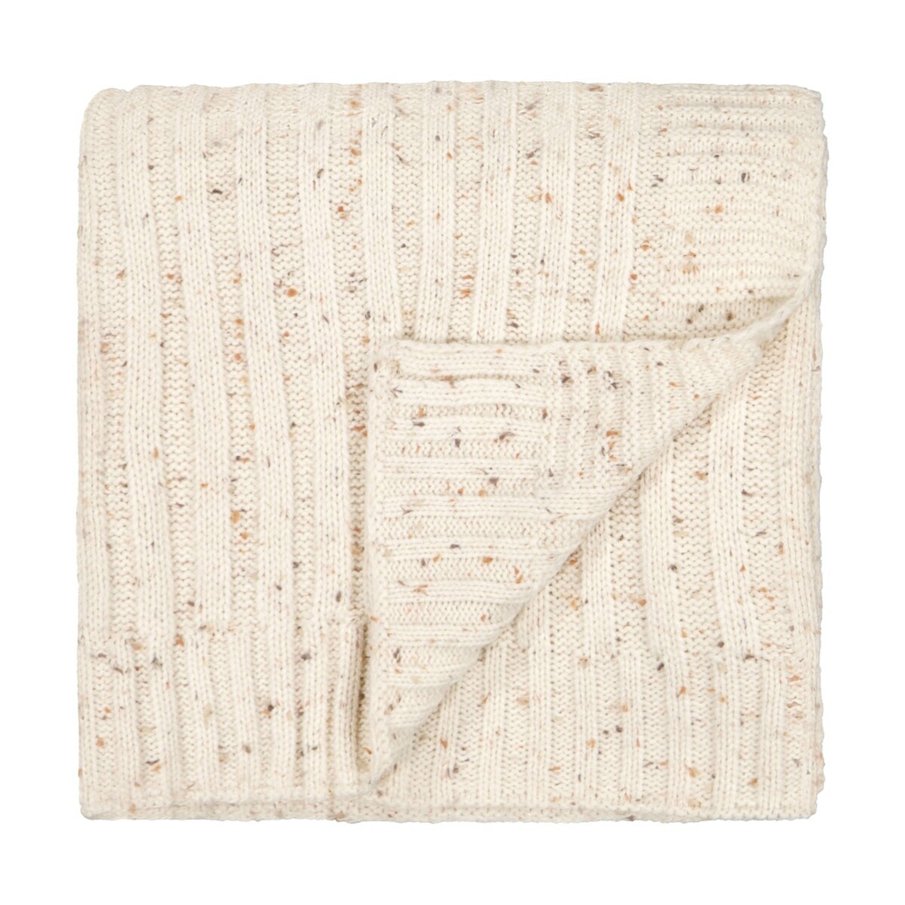 1 Rib Knitted Blanket