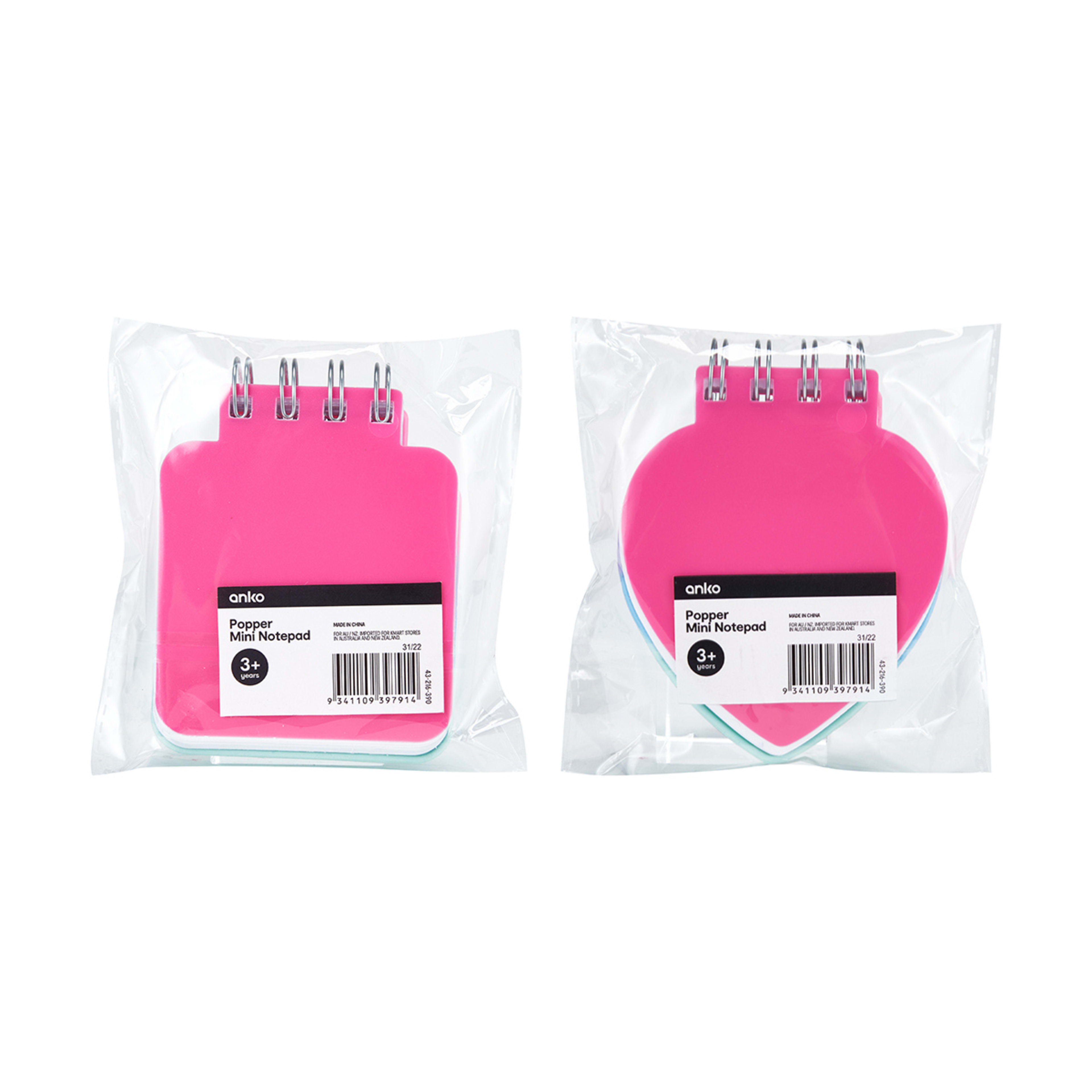 6 Popper Mini Notepad - Assorted, 6 of 6