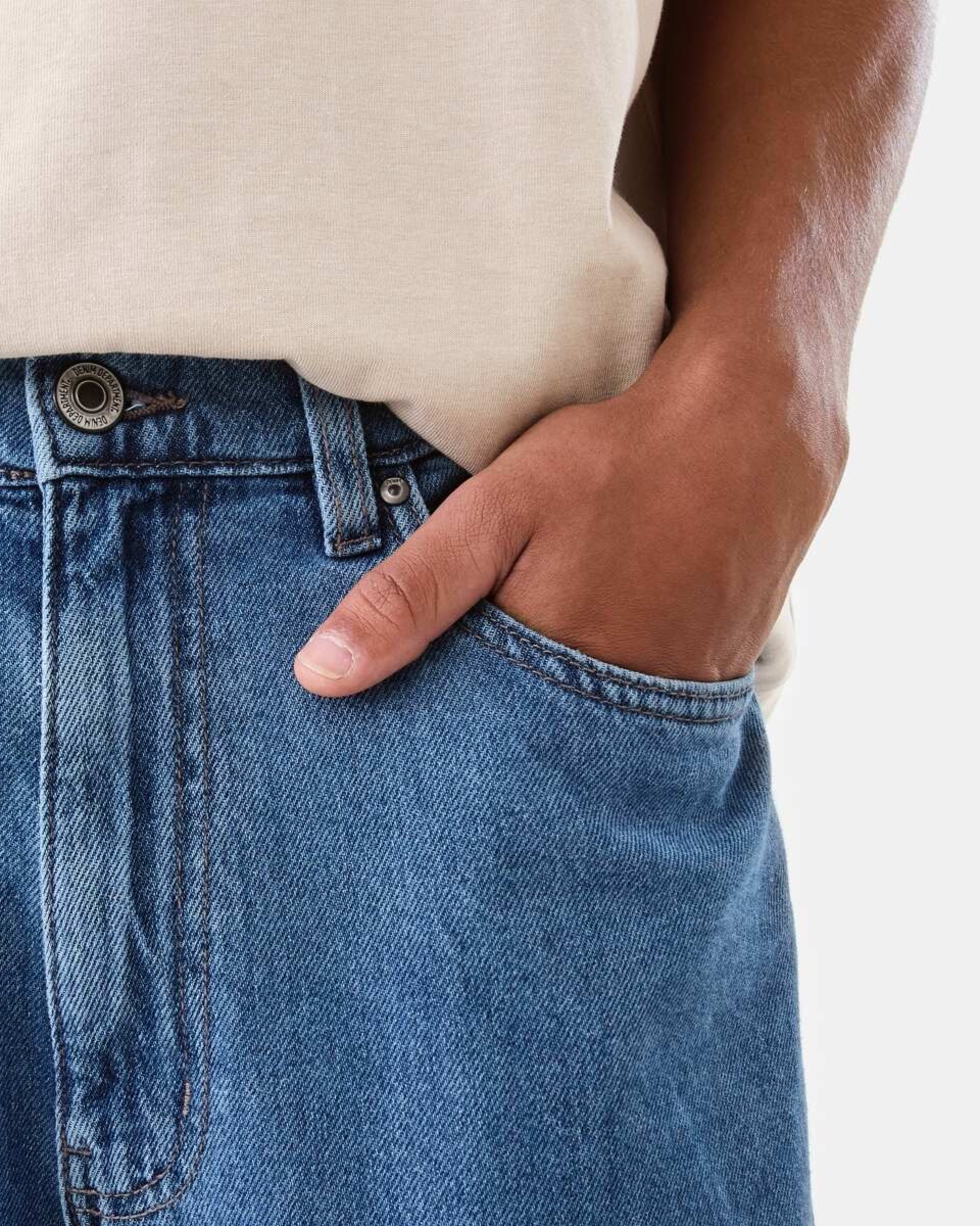 6 Relaxed Jeans MID WASH, 6 of 7