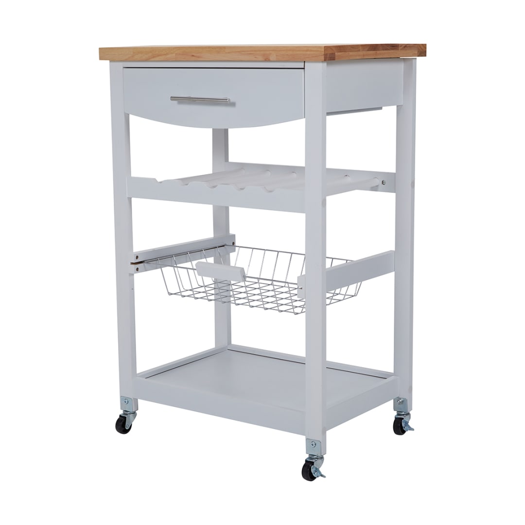White Kitchen Trolley Kmart