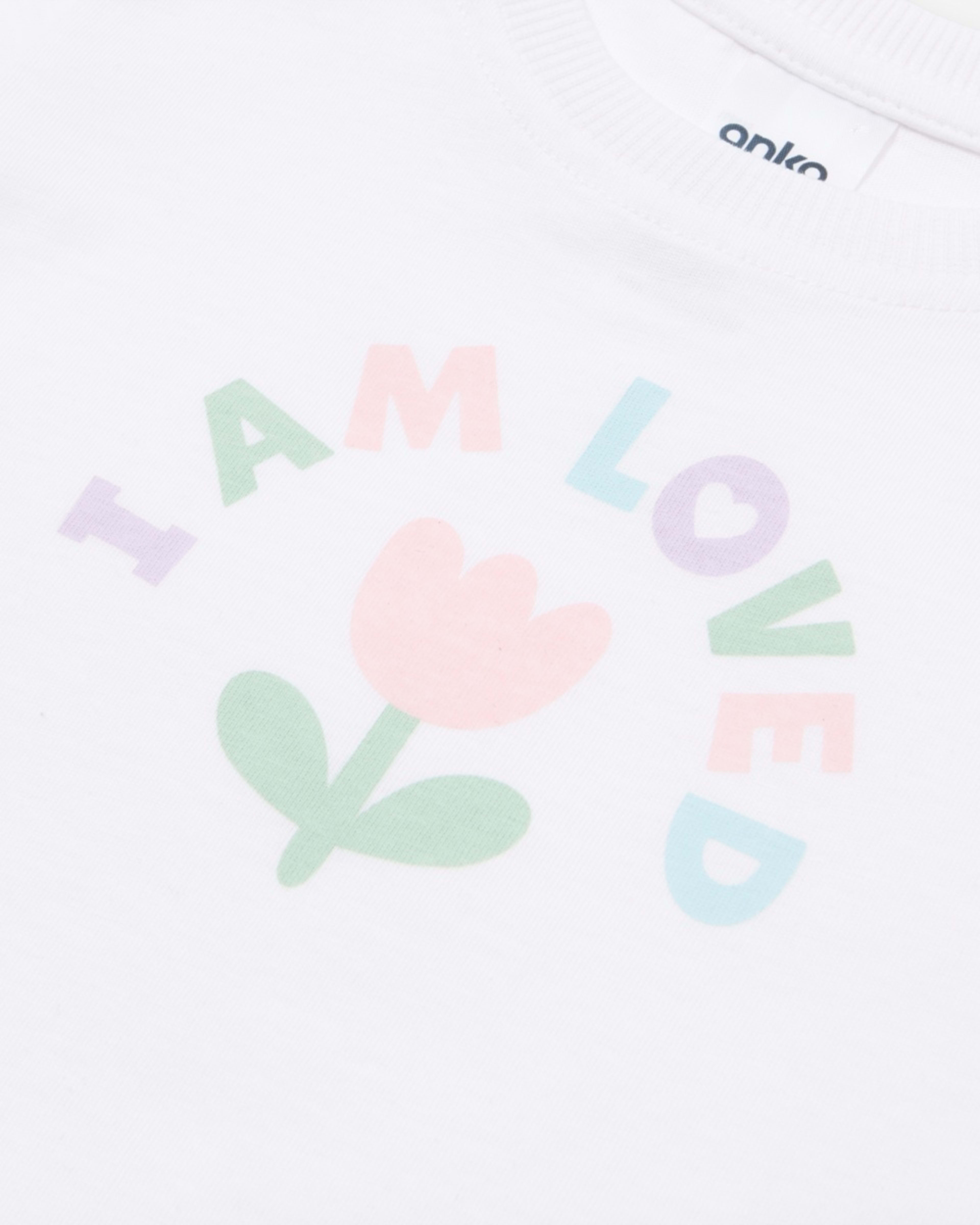 3 Everyday Long Sleeve T-shirt I Am Loved, 3 of 3